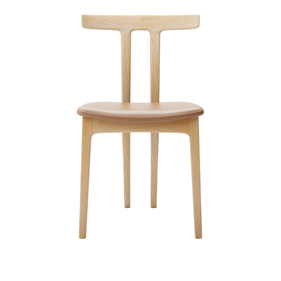 OW58 T-Chair ruokapöydän tuoli tammi