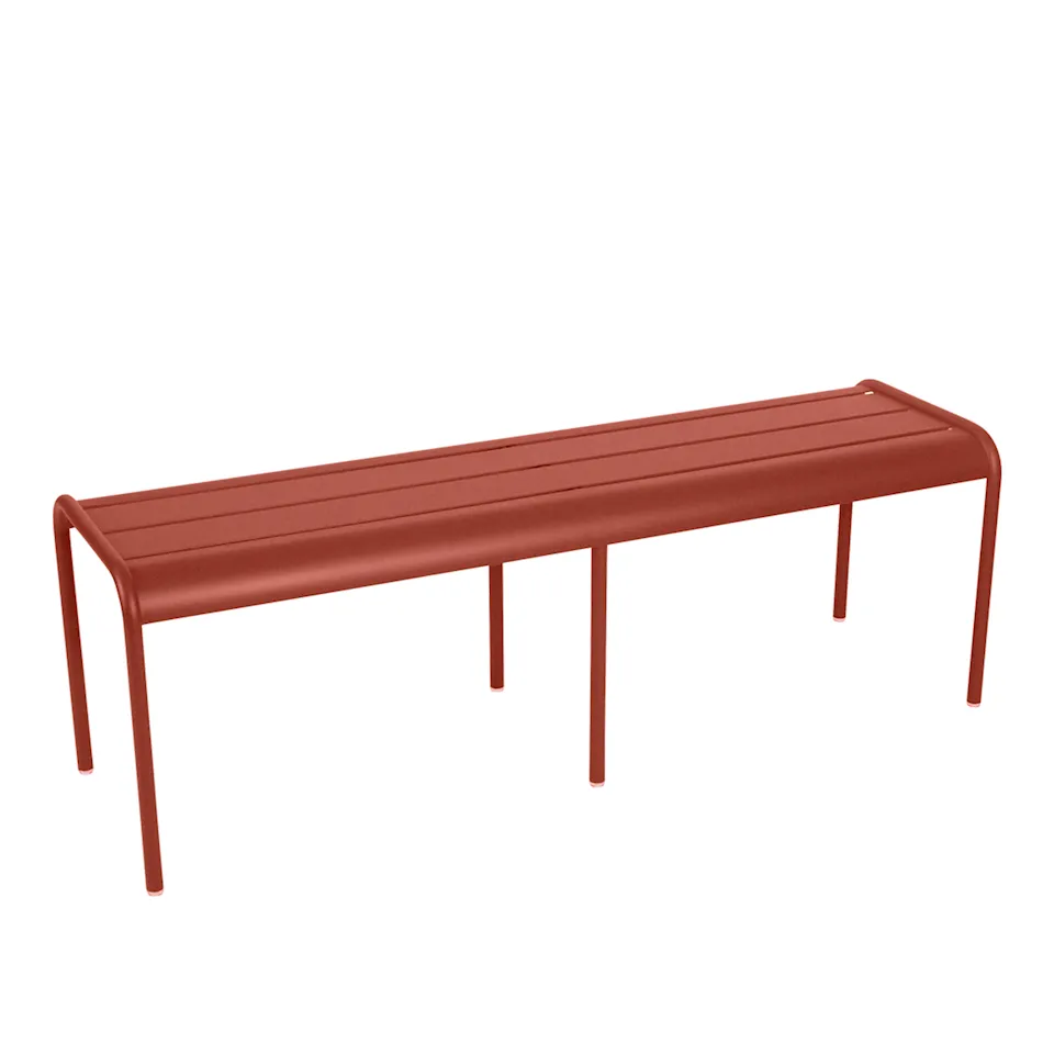 Luxembourg 3/4 Seater Bench, Red Ochre