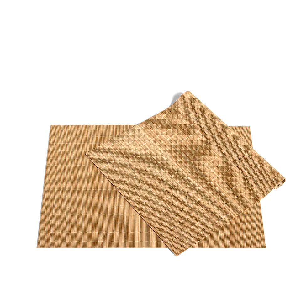 Bamboo Placemat Set Of 2 Natural