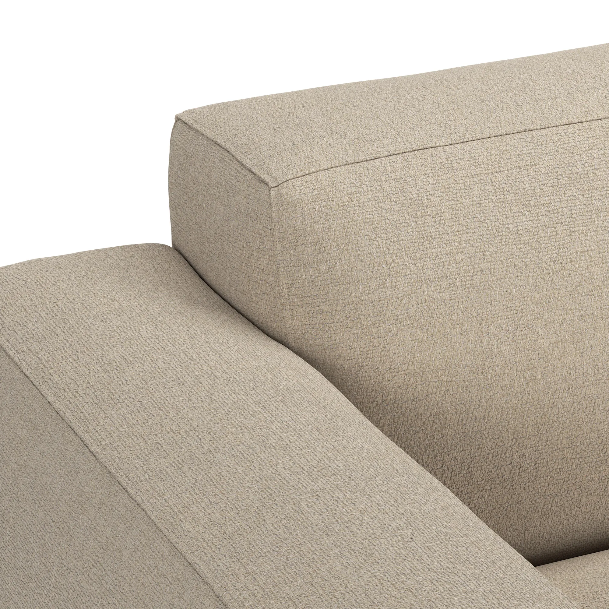 Brick 2-personers chaiselongsofa åben ende højre - 3