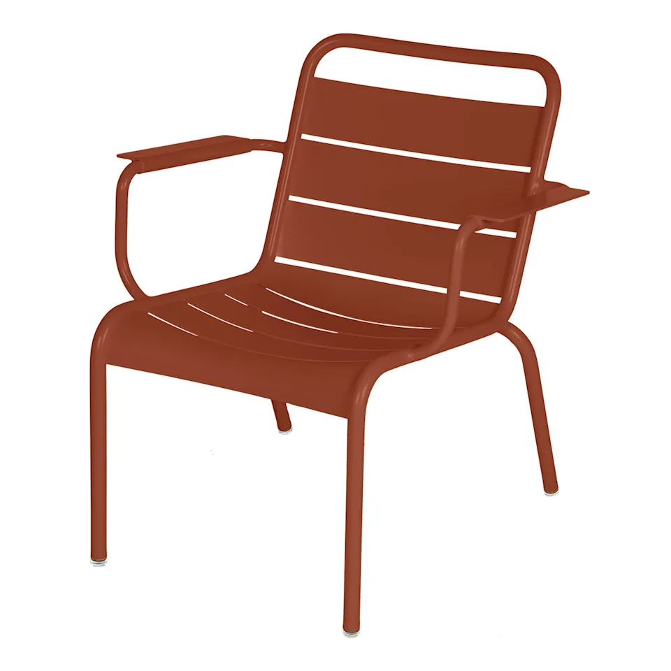 Luxembourg Lounge Armchair Red Ochre 20