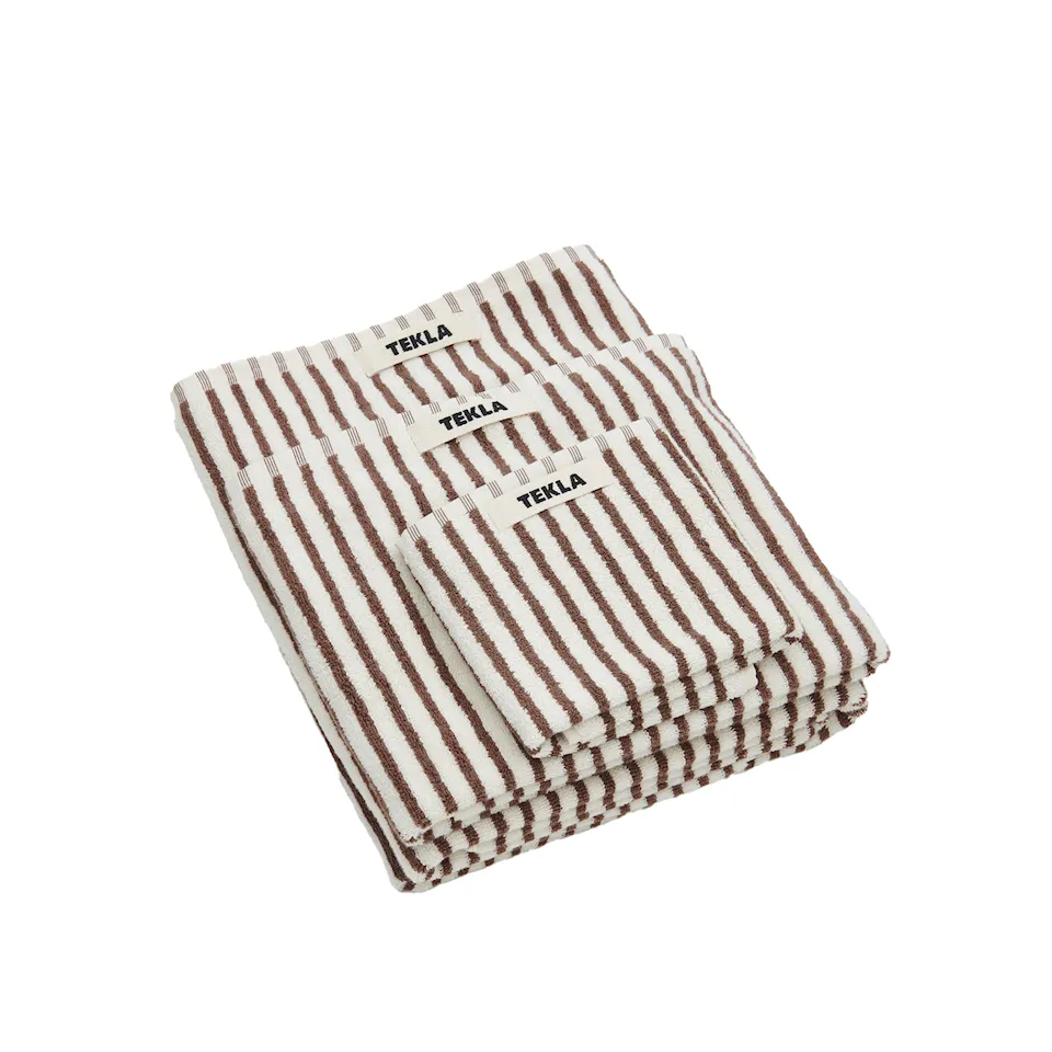Terry håndklæde kodiak stripes