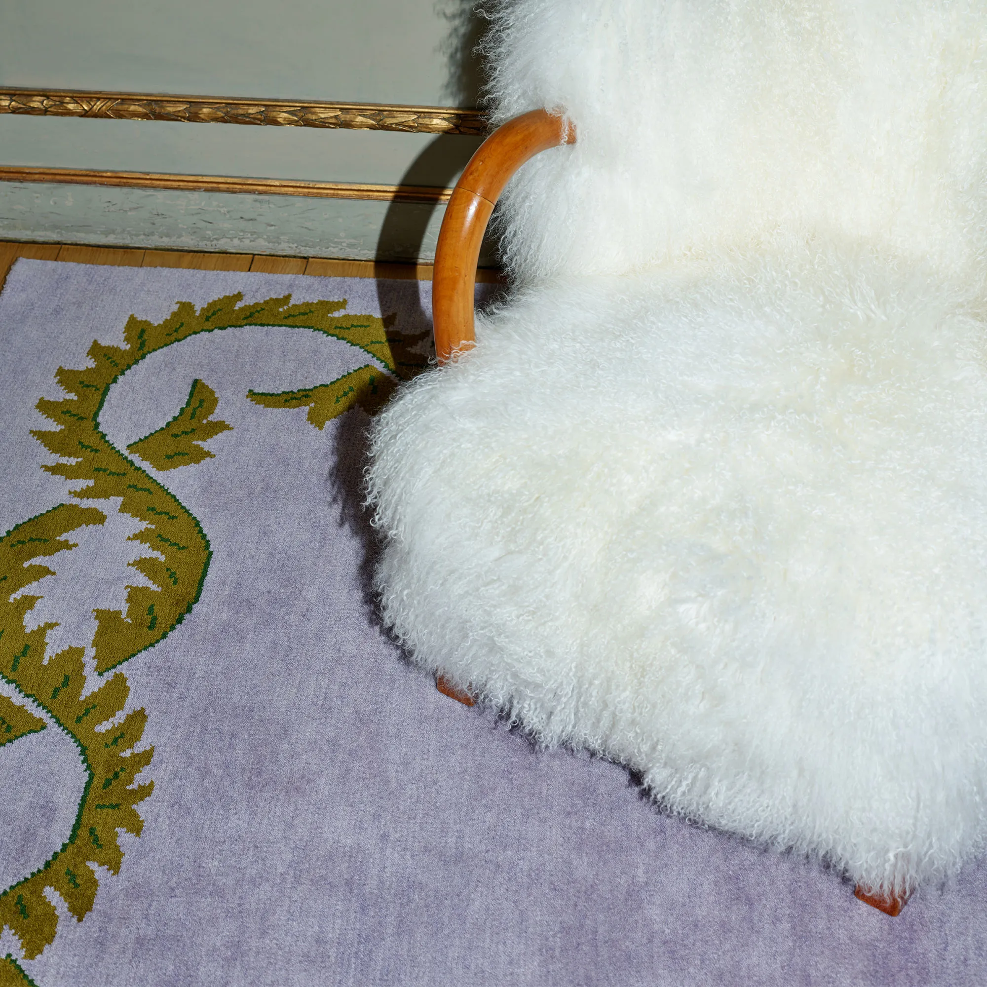 Climbing Vine wool rug - 6