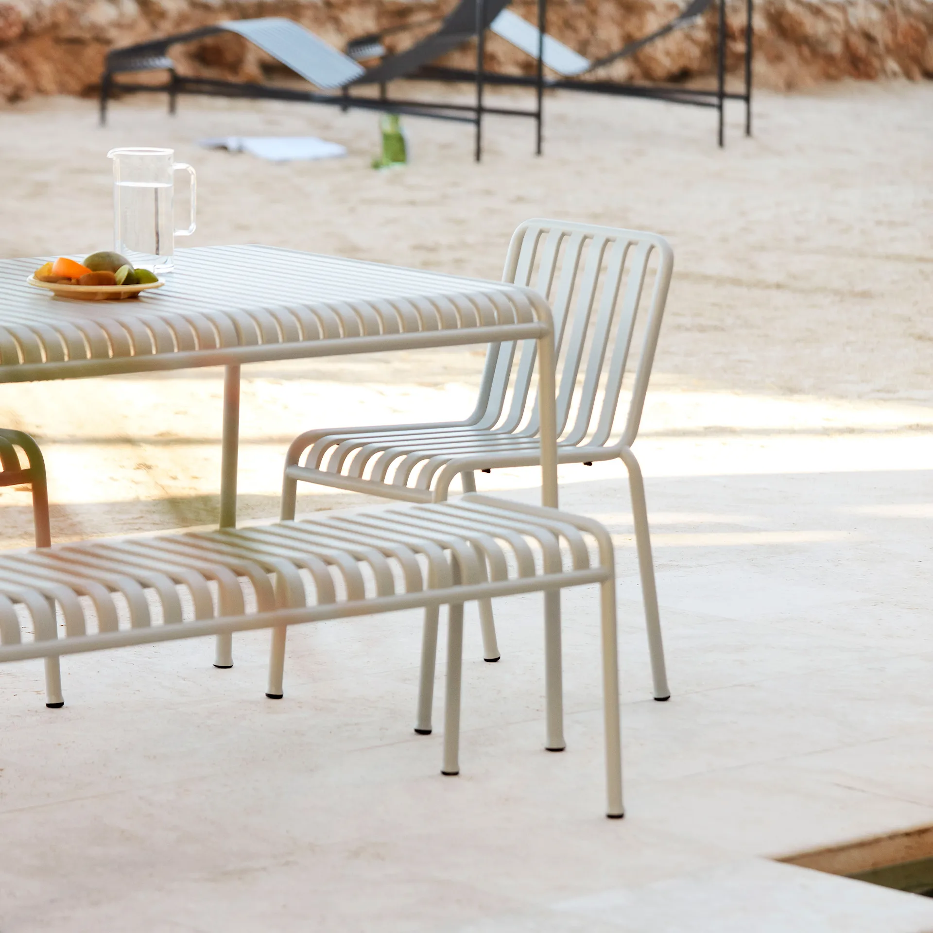 Palissade Outdoor Dining Table 82 x 90 cm - HAY - Ronan & Erwan Bouroullec - NO GA