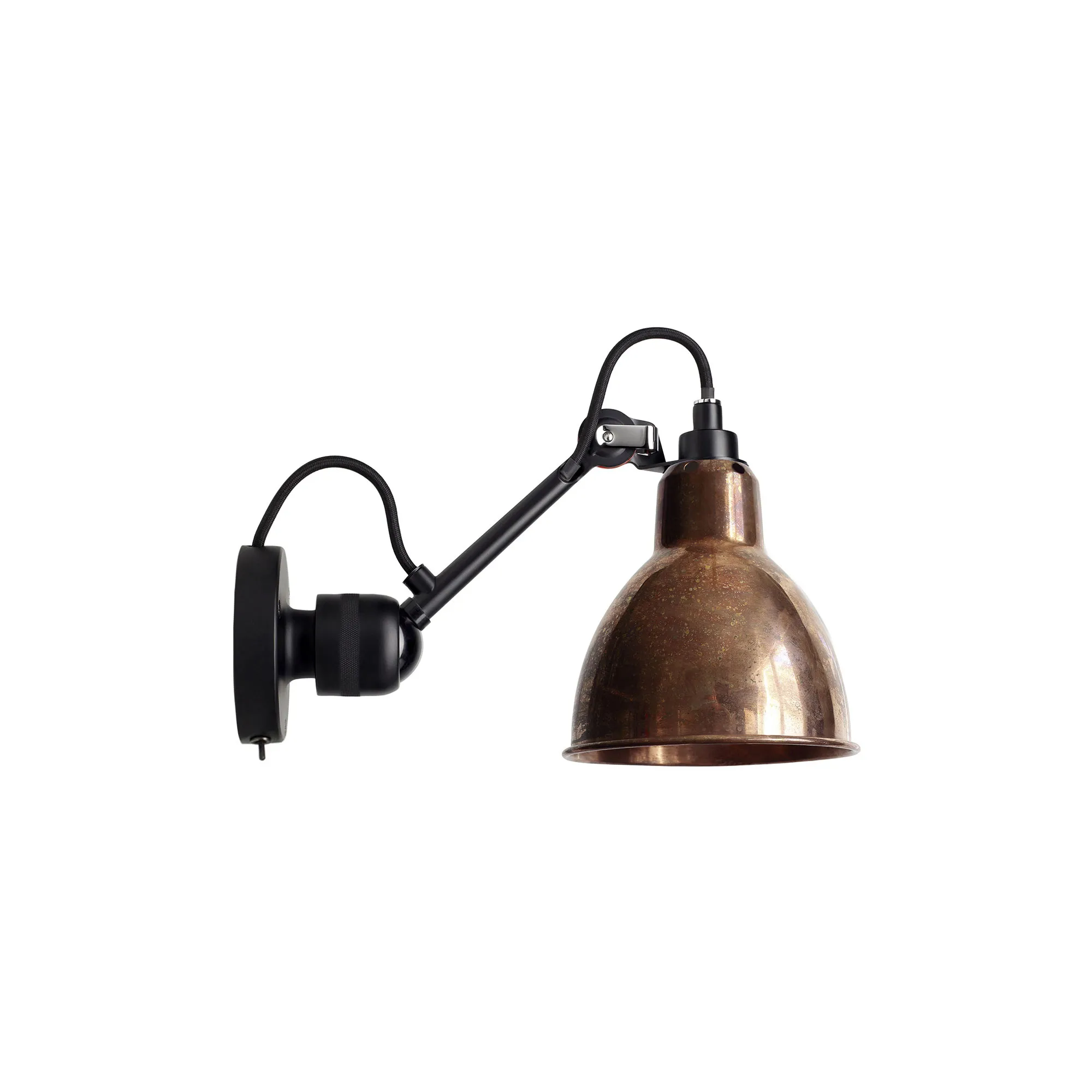 Lampe Gras No304 SW Round - Black base - 1