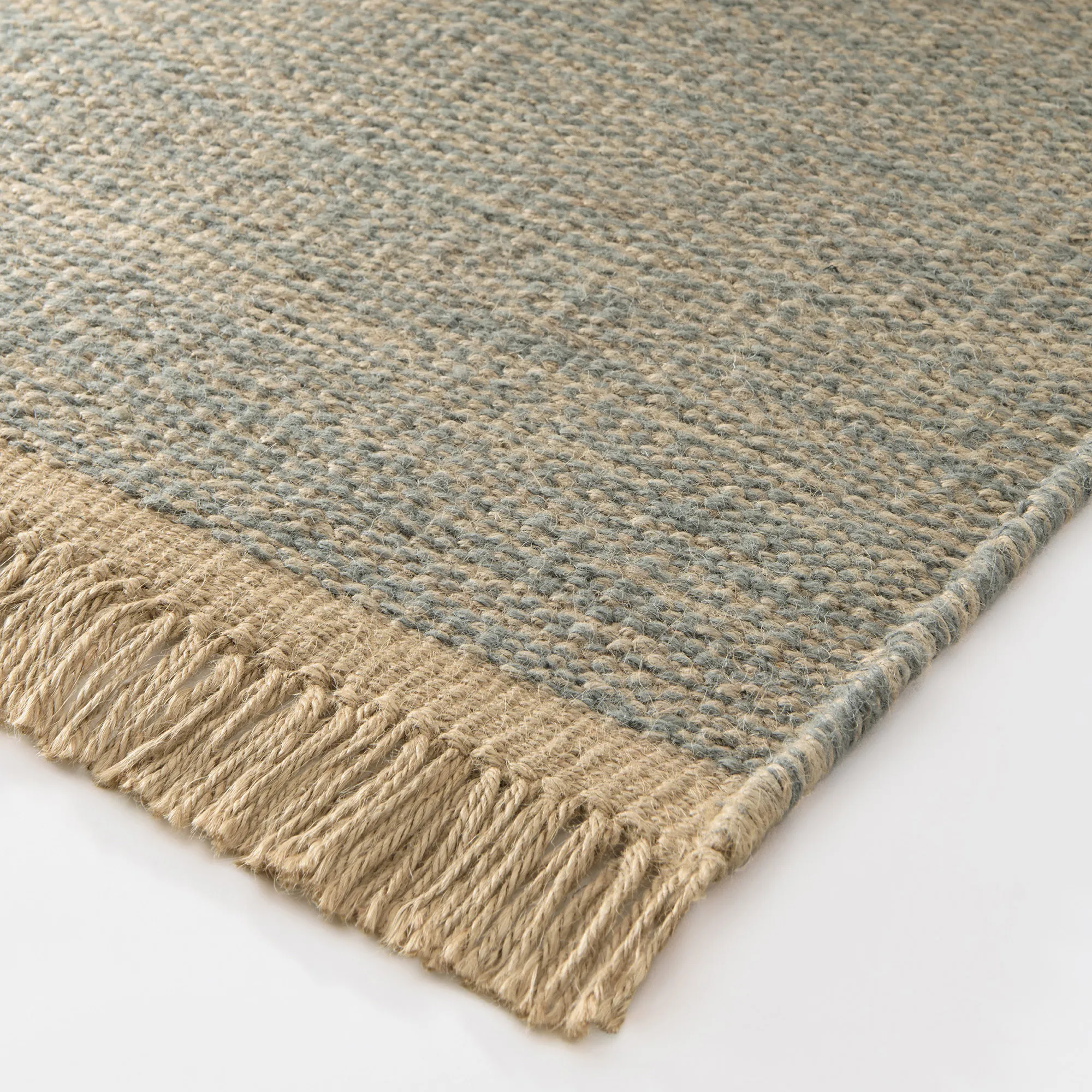 Desert Ocean uld- og jute-tæppe - 7