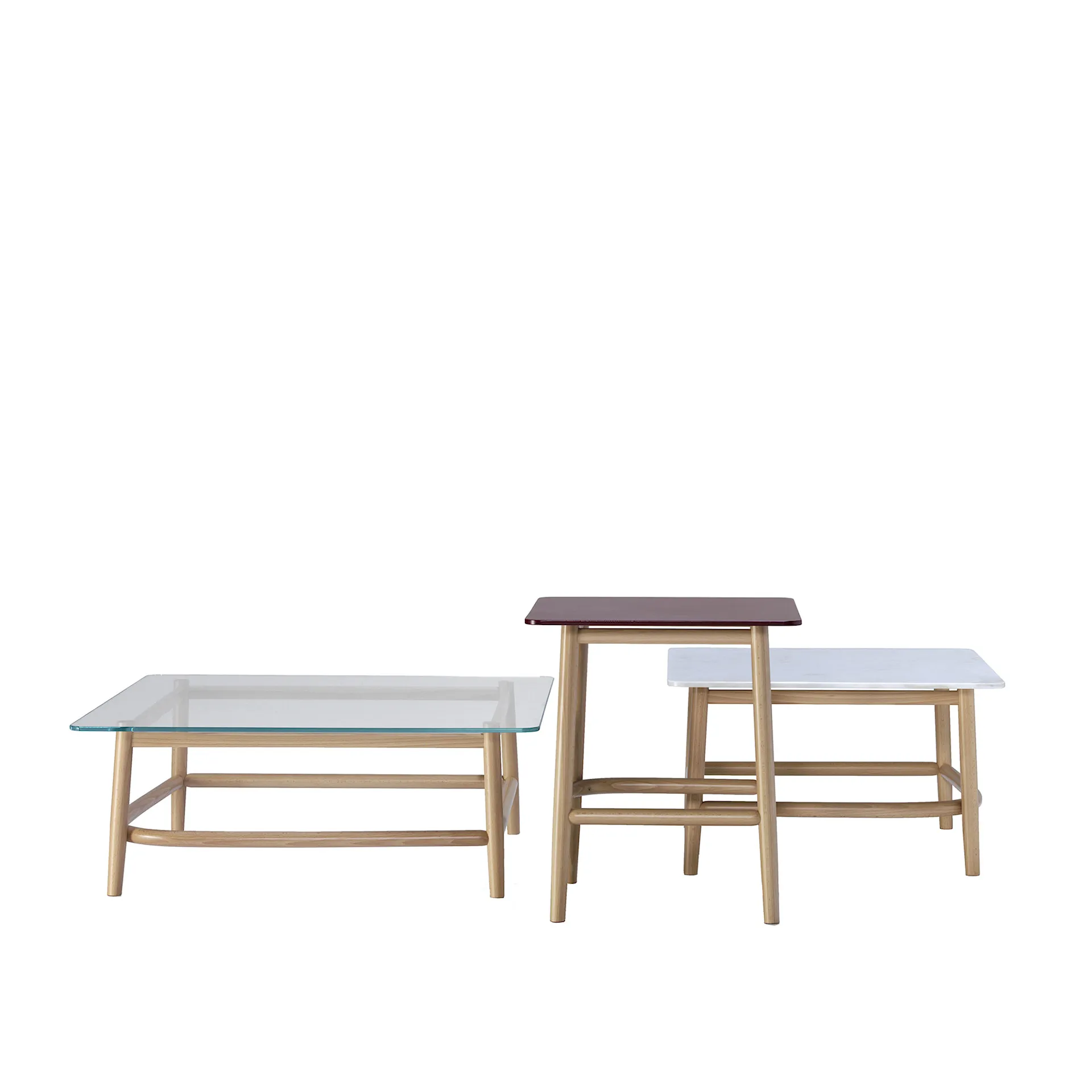 Single Curve Low Table C - Gebrüder Thonet Vienna - Nendo - NO GA