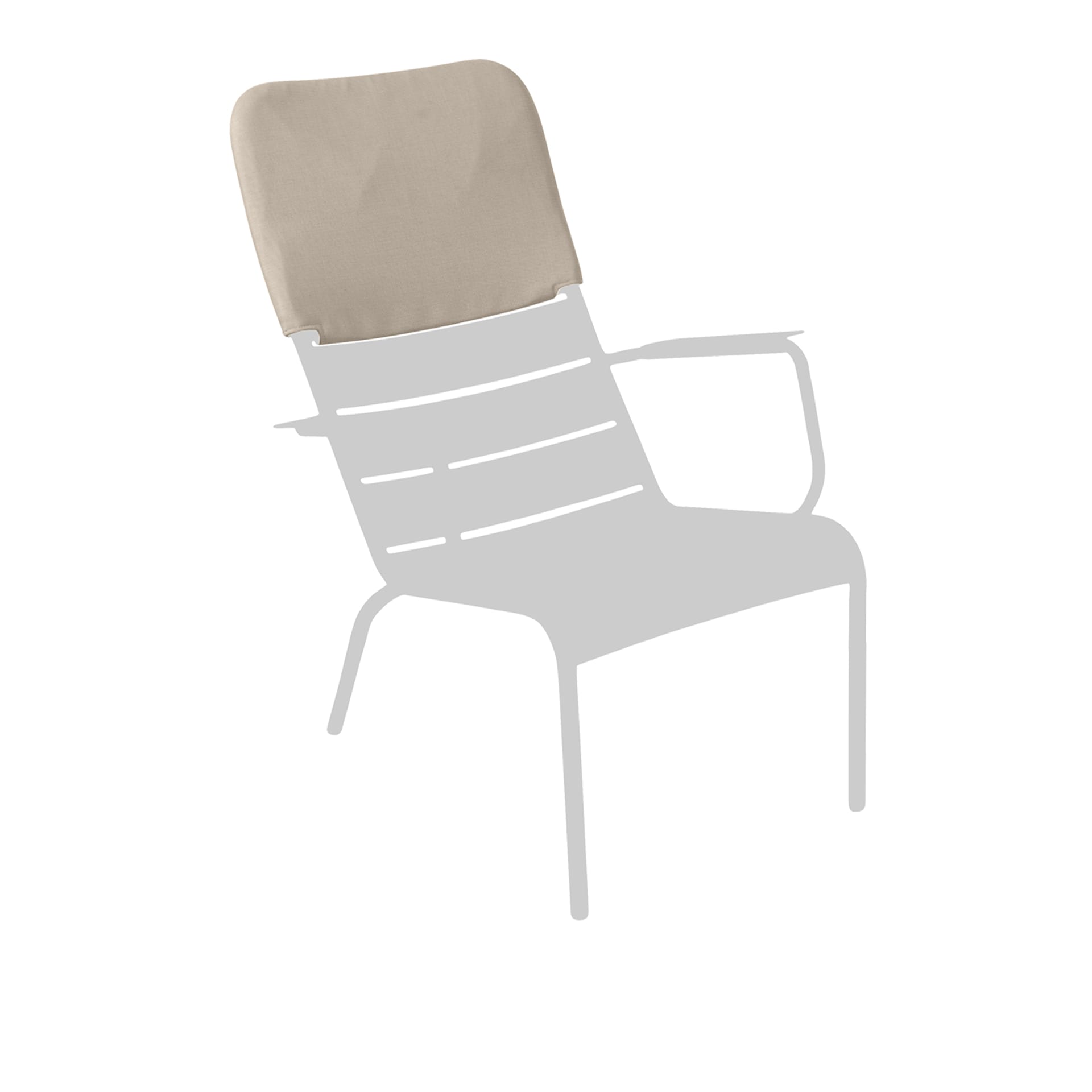 Luxembourg Low Armchair Headrest - Fermob - NO GA