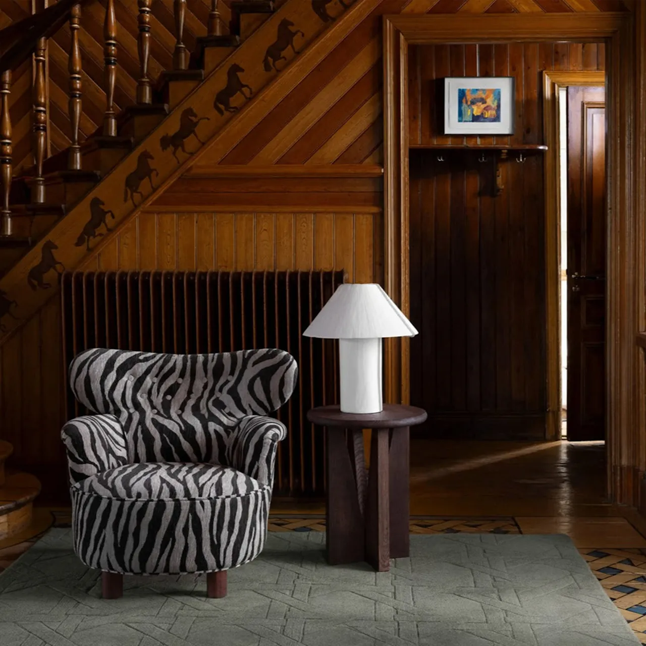 Manuela Sage Wool Rug