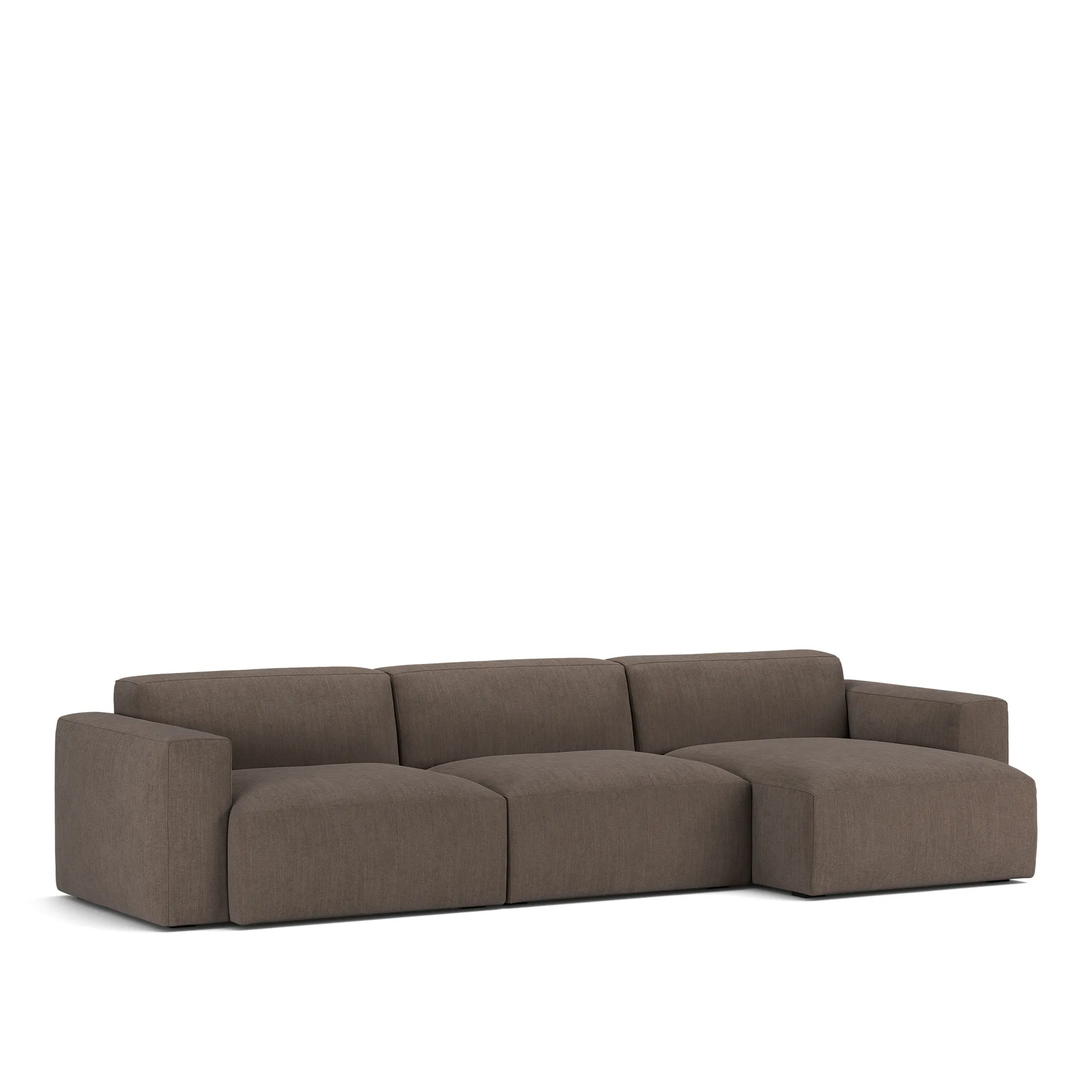 Brick 3-Seater Chaise Lounge Right - 2
