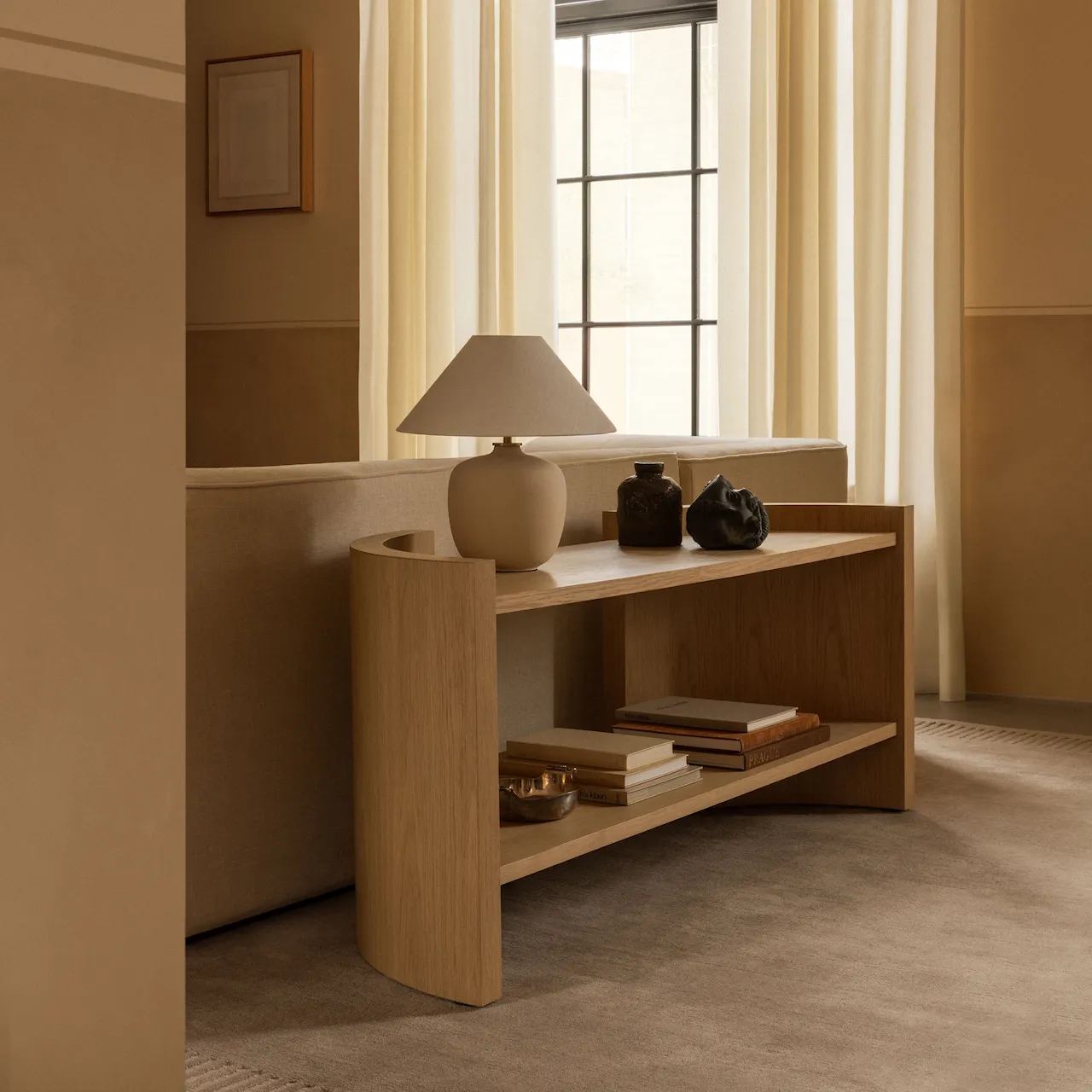 Crescent Shelving hylde lav