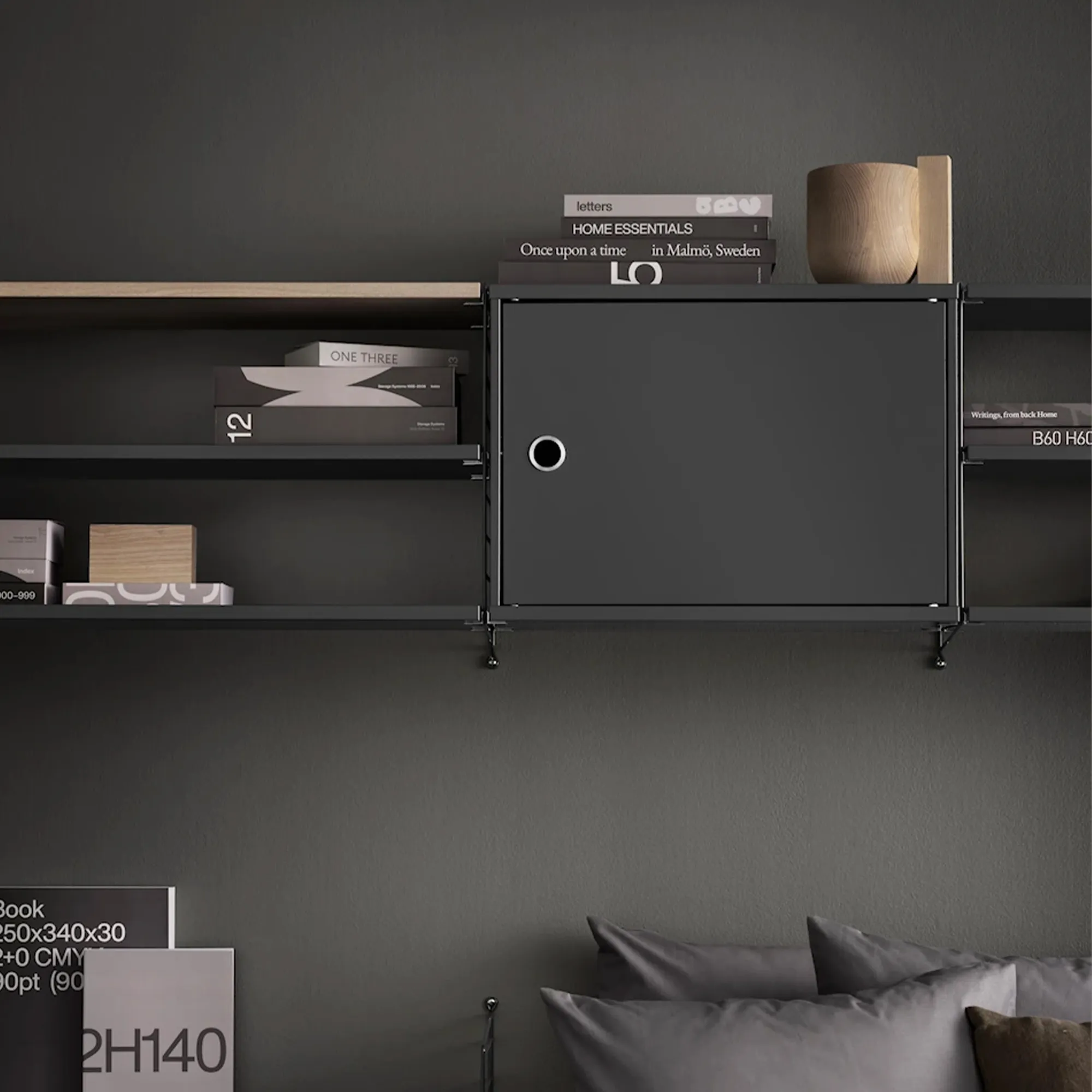 Cabinet with Swing Door 58 cm - 5