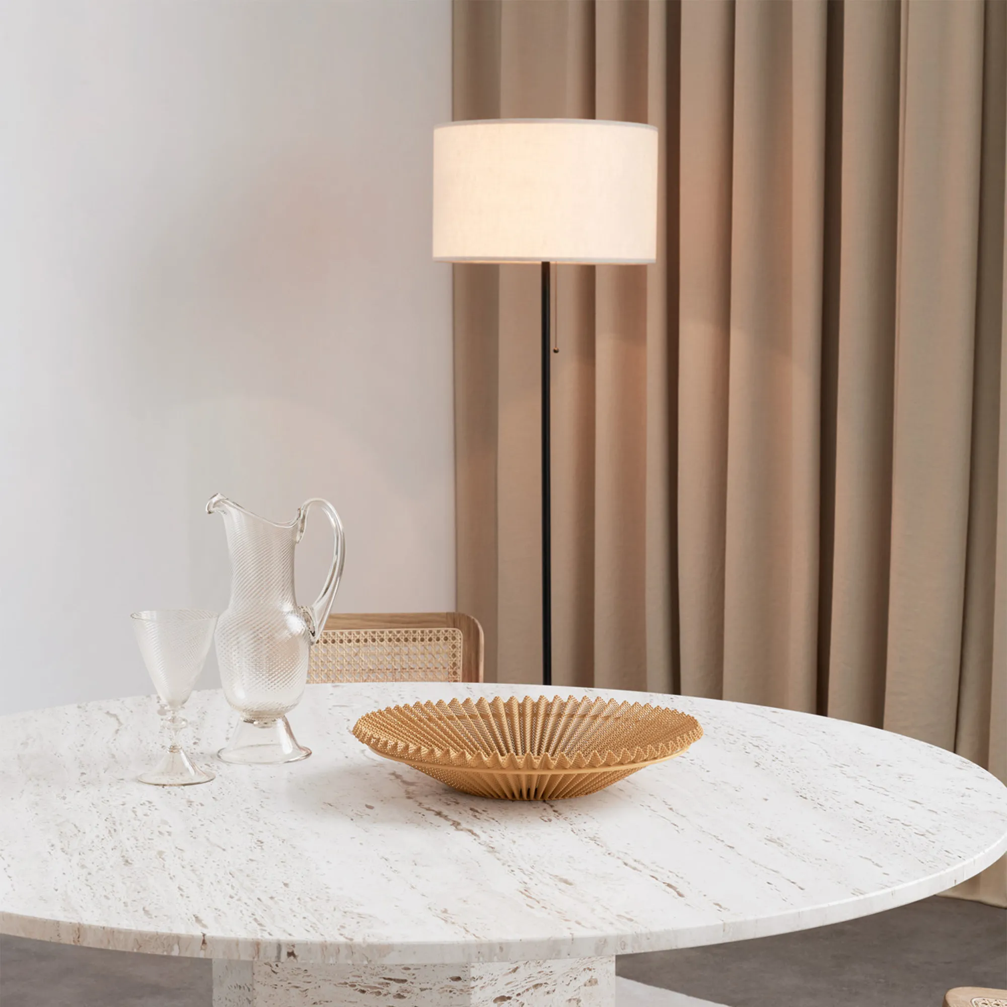 Gravity Floor Lamp Grey Marble - 12