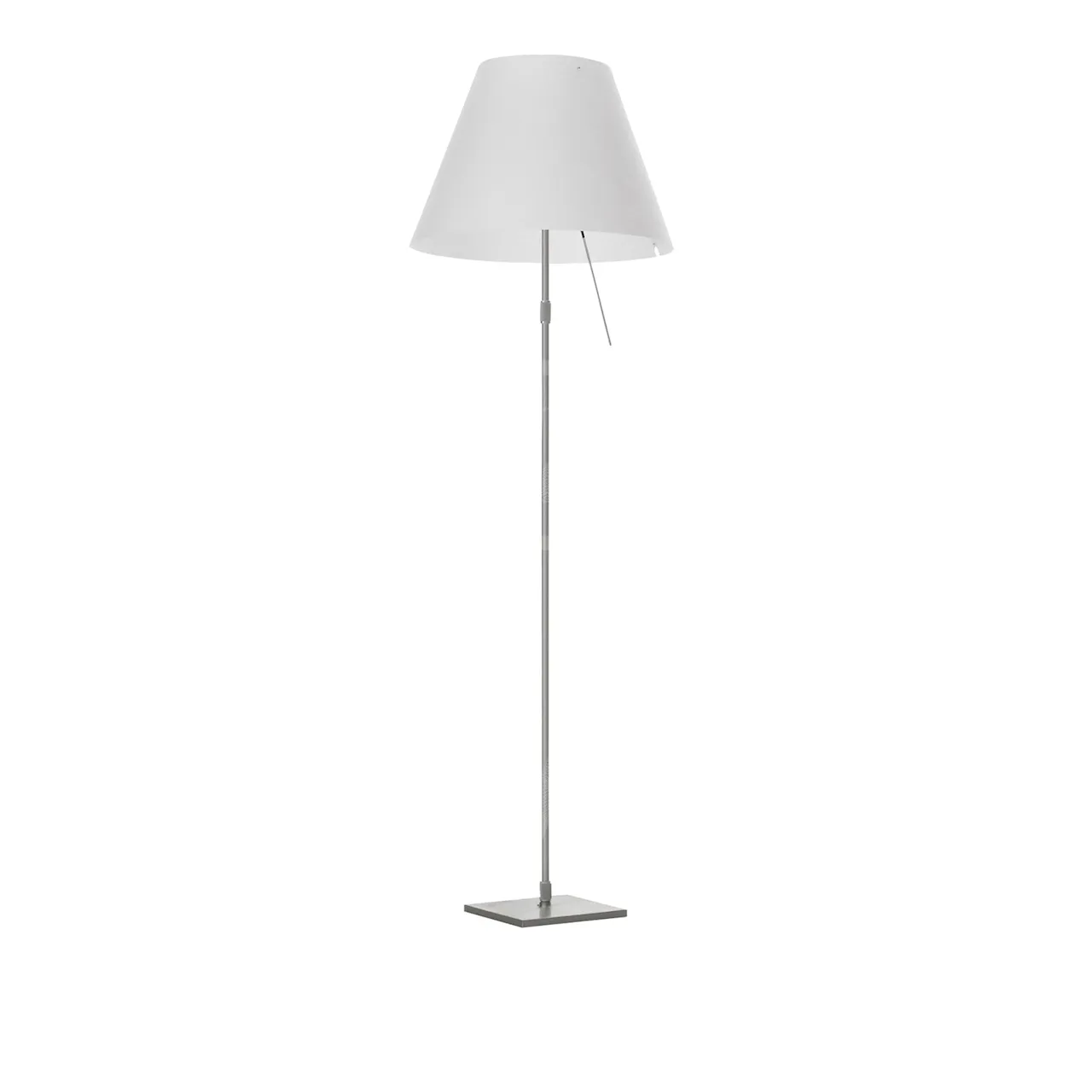 Costanza D13 t. Floor lamp, Black, Light grey