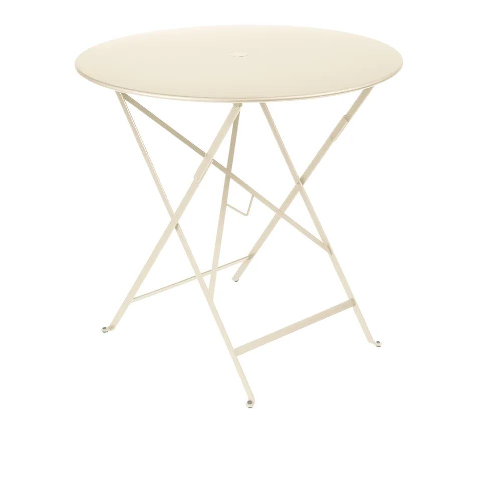Bistro udendørs spisebord Ø 77 cm