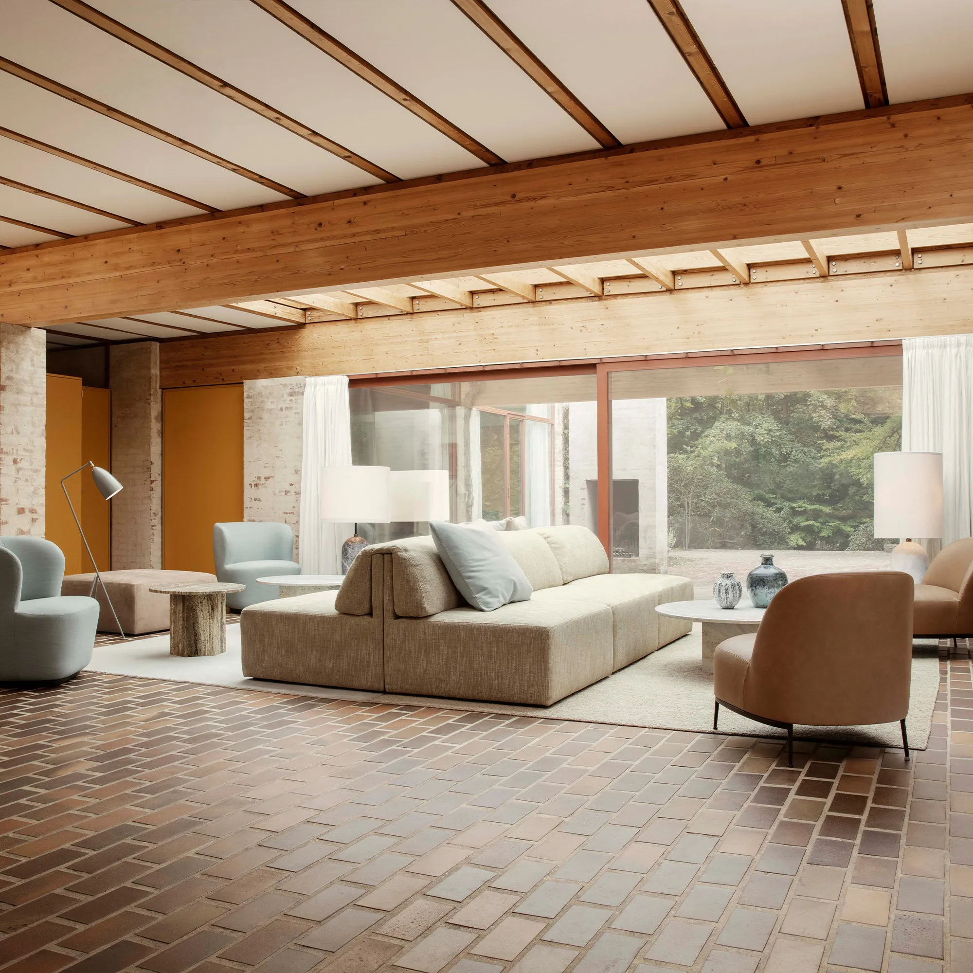 Wonder 3-personers sofa armlæn