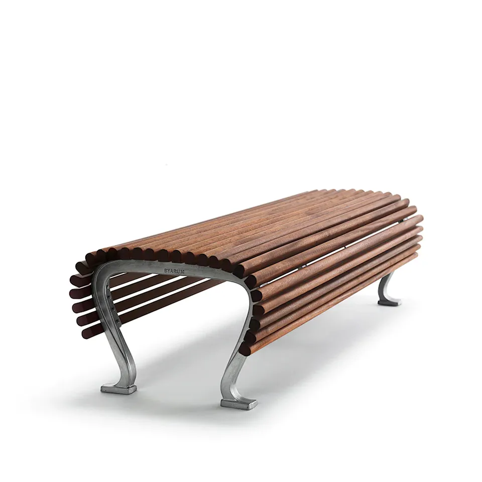 Jujol Bench Small Oiled Mahogany