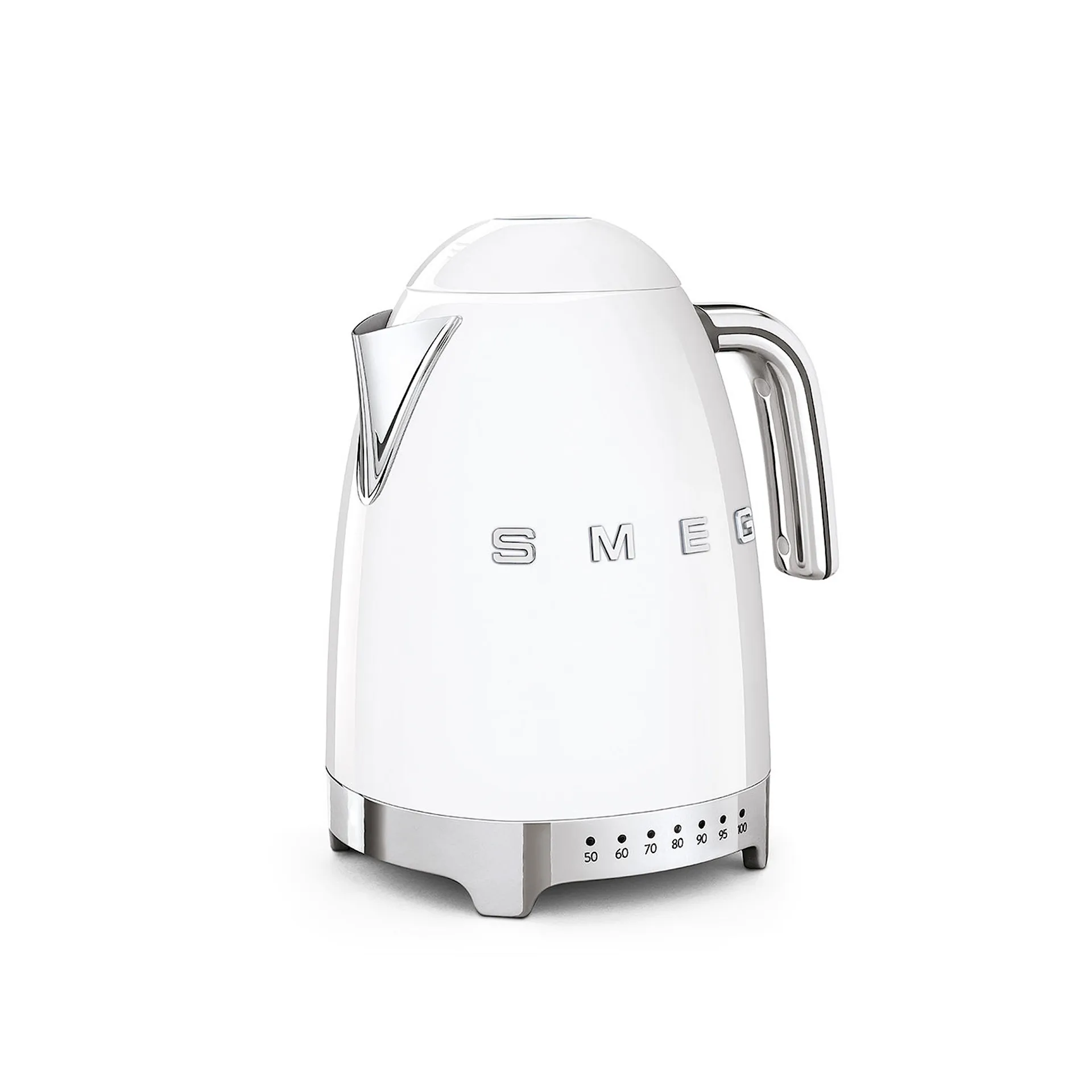 Smeg Kettle 1,7 L Adjustable Temperature Chrome - Smeg - NO GA