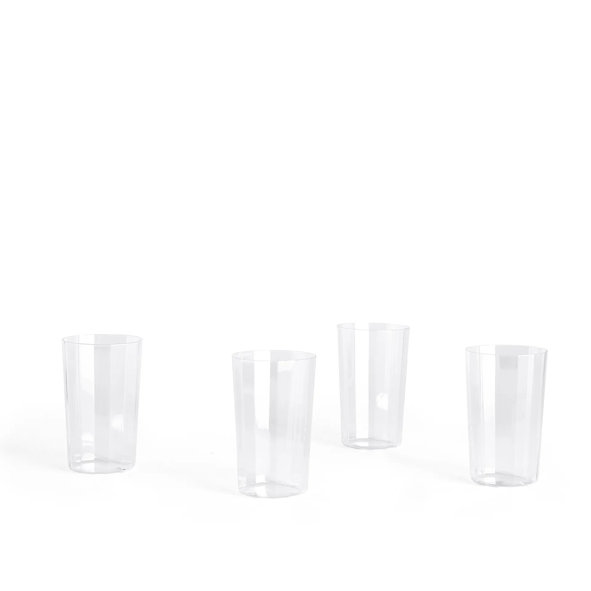 Angle Glass Large Set of 4 - HAY - NO GA