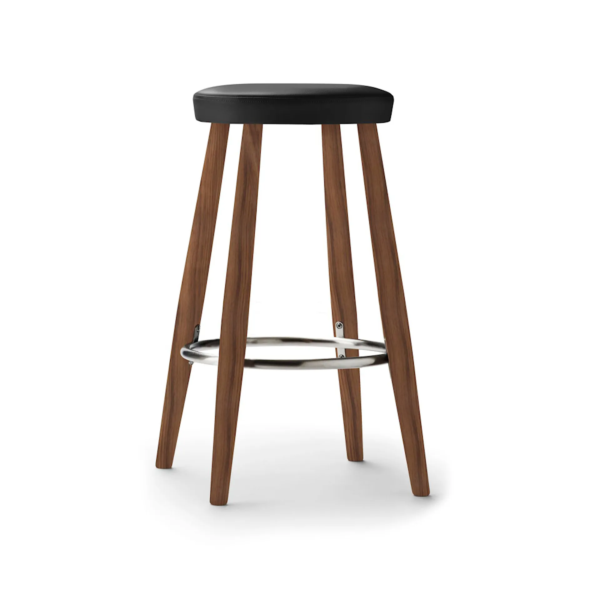 CH58 Low Stool - Walnut - Carl Hansen - Hans J. Wegner - NO GA