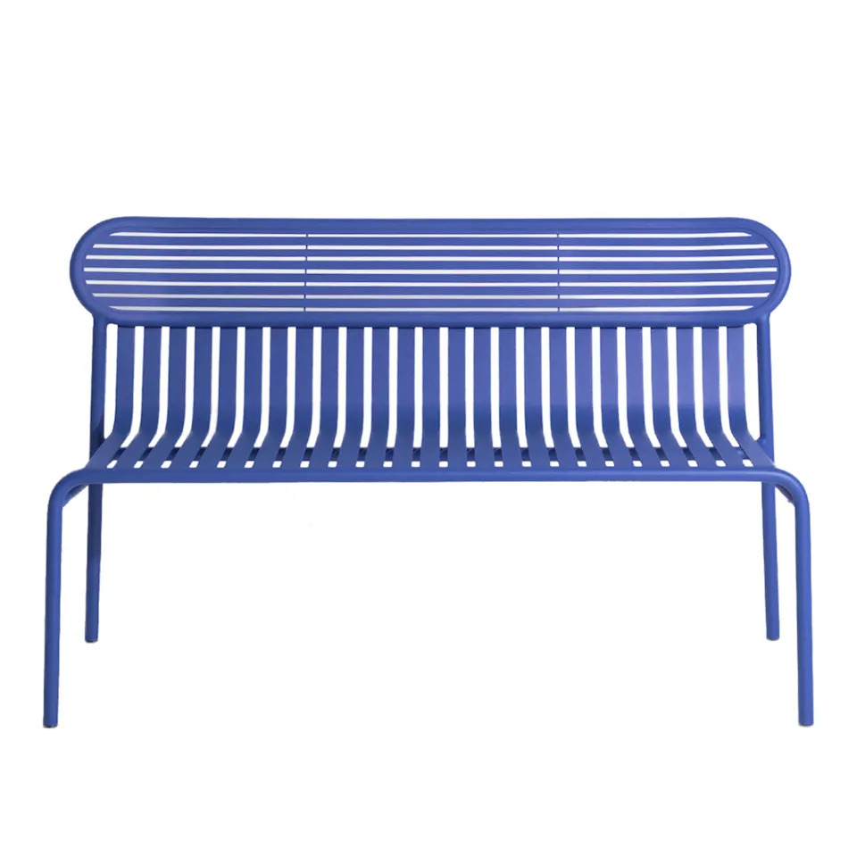 Week-End, Bench, Blue