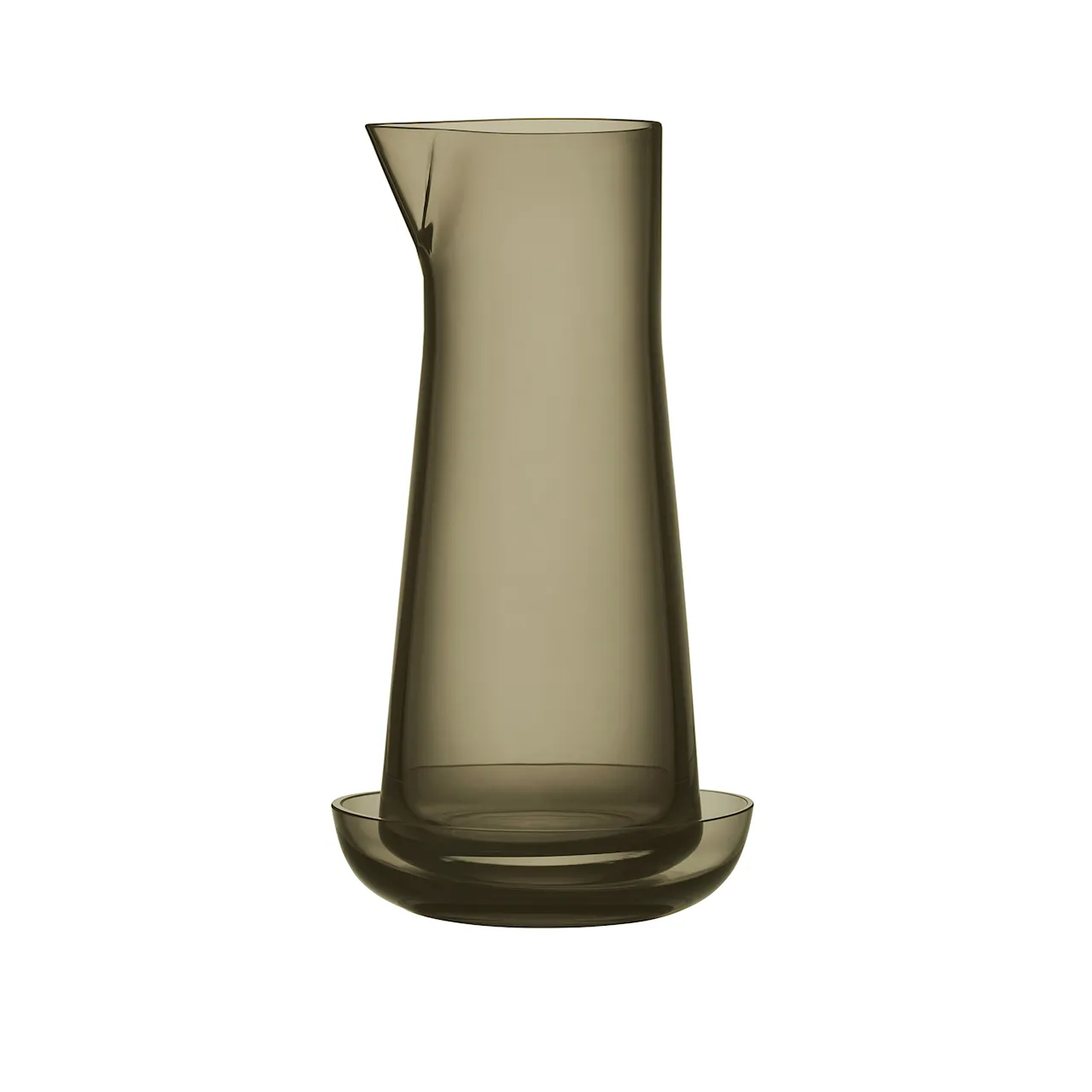 Informal Carafe With Bowl - Olive