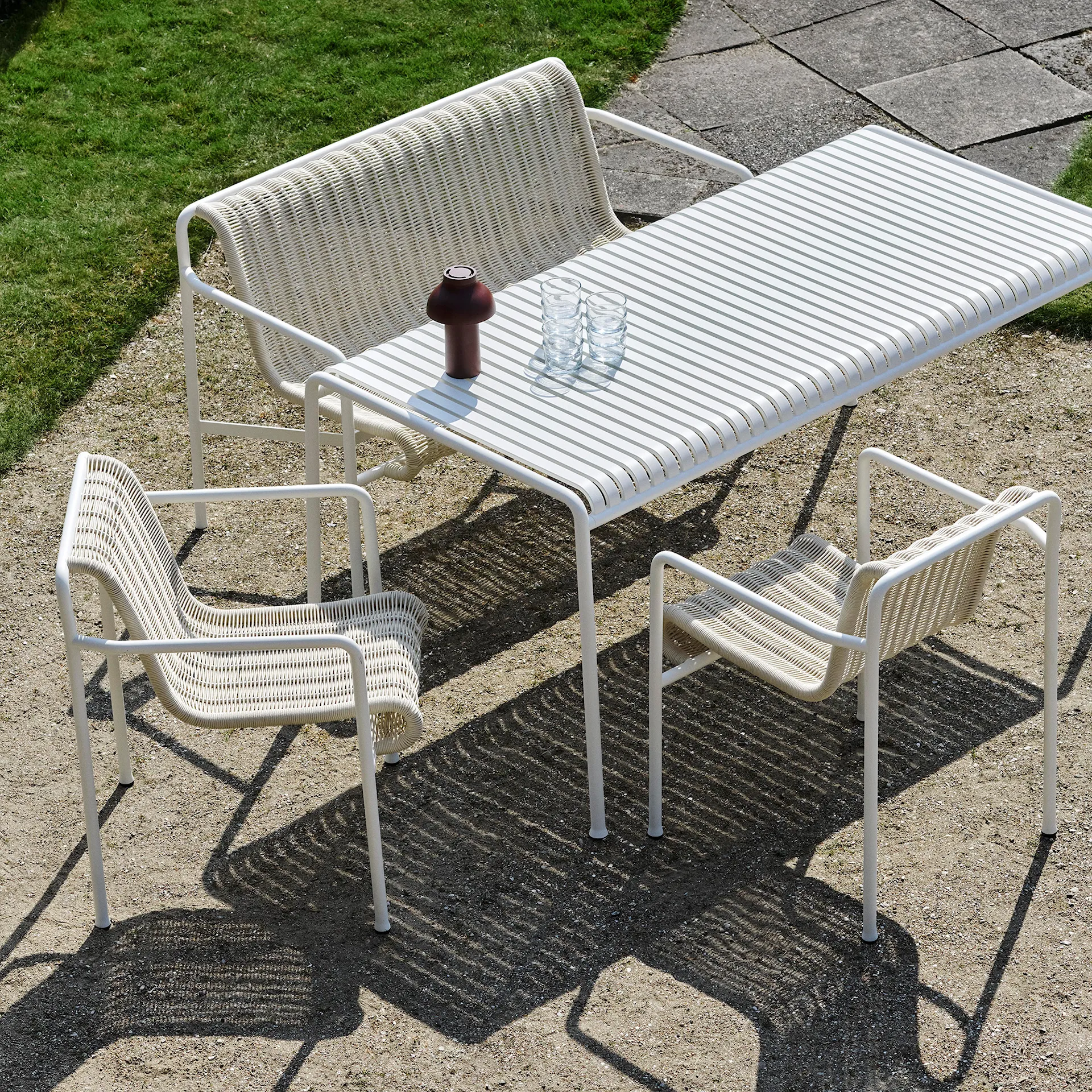 Palissade Outdoor Dining Table 82 x 90 cm - HAY - Ronan & Erwan Bouroullec - NO GA