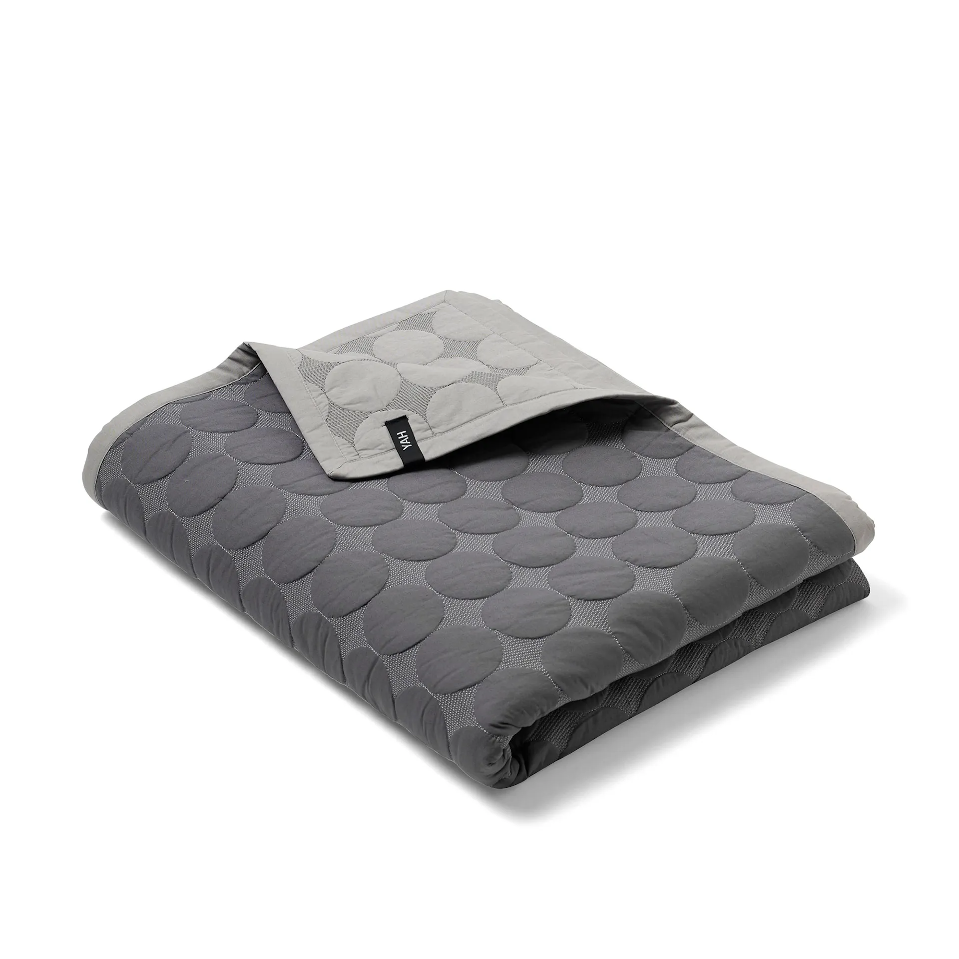 Mega Dot Bedspread Dark Grey - HAY - NO GA