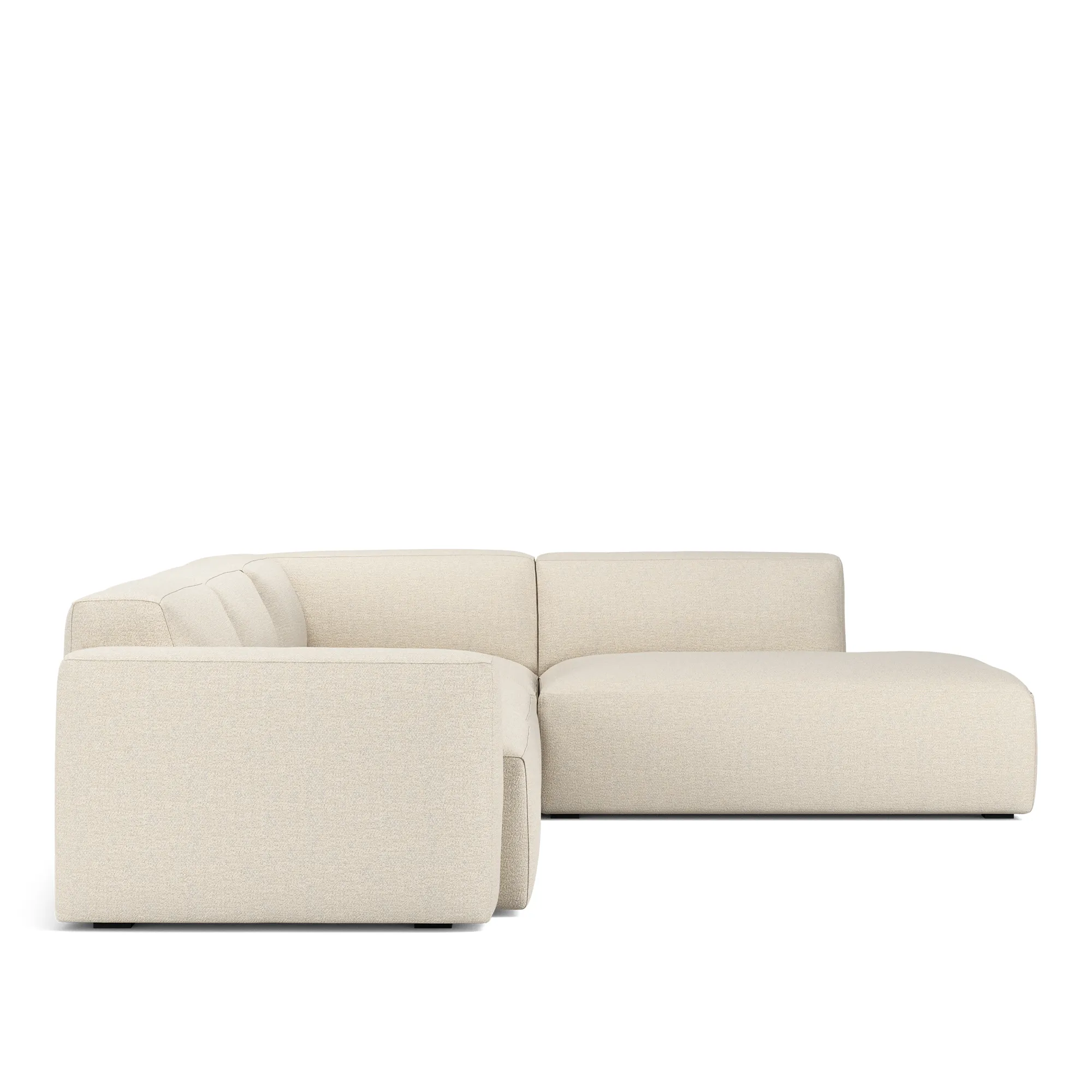 Brick 4-Seater Corner Open End Right - 3