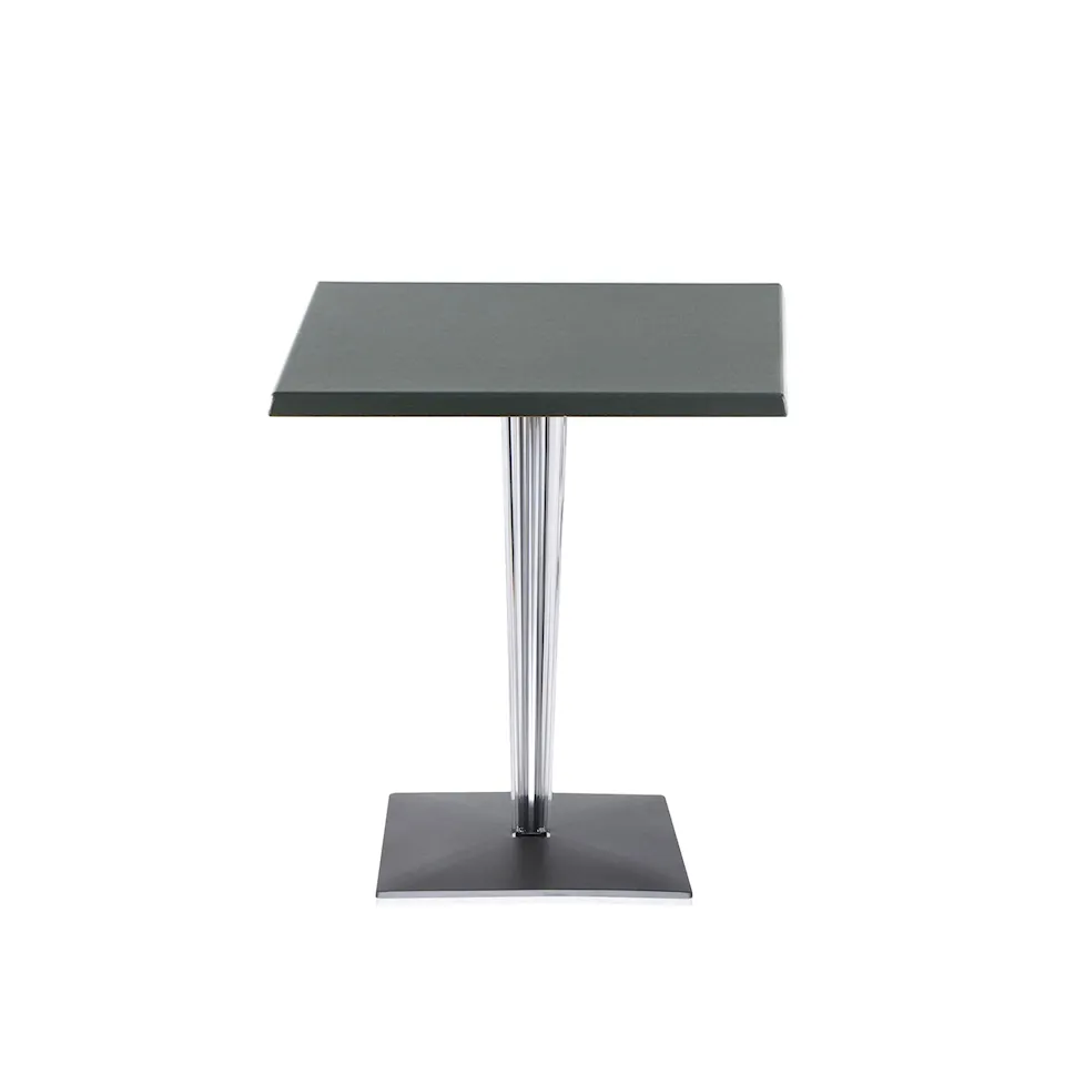 Top Top Table 4213 70x70, Aluminium Melamine Top, Square Base