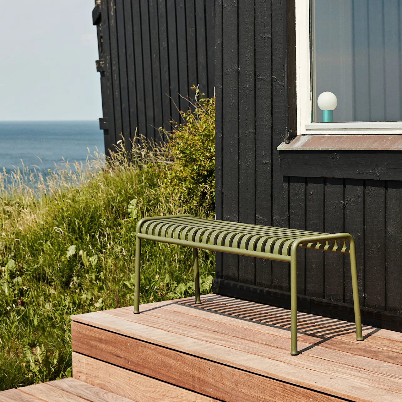 Palissade bench - Anthracite