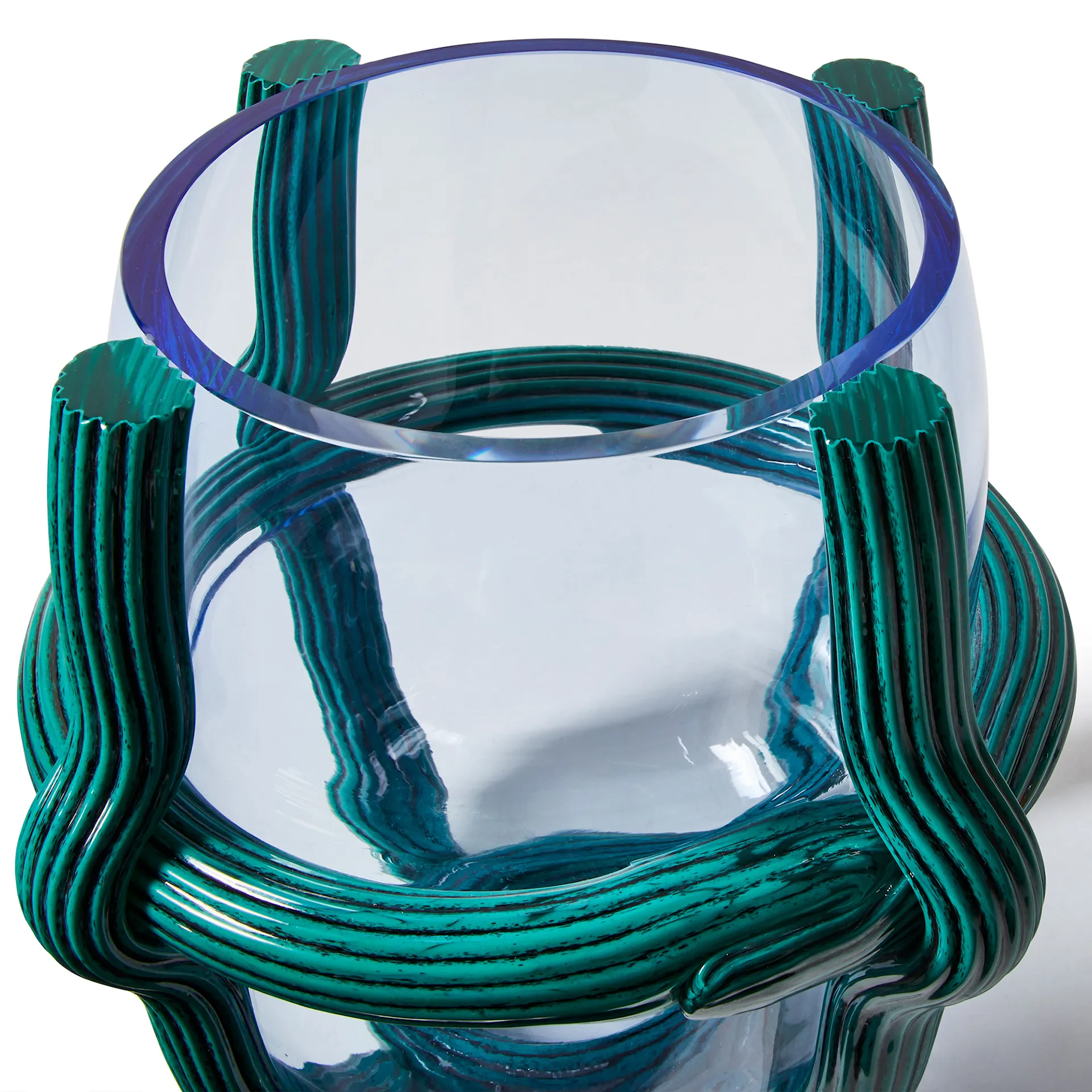 Sestiere Vase - Light Blue/Petrol Green - Cassina - Patricia Urquiola - NO GA