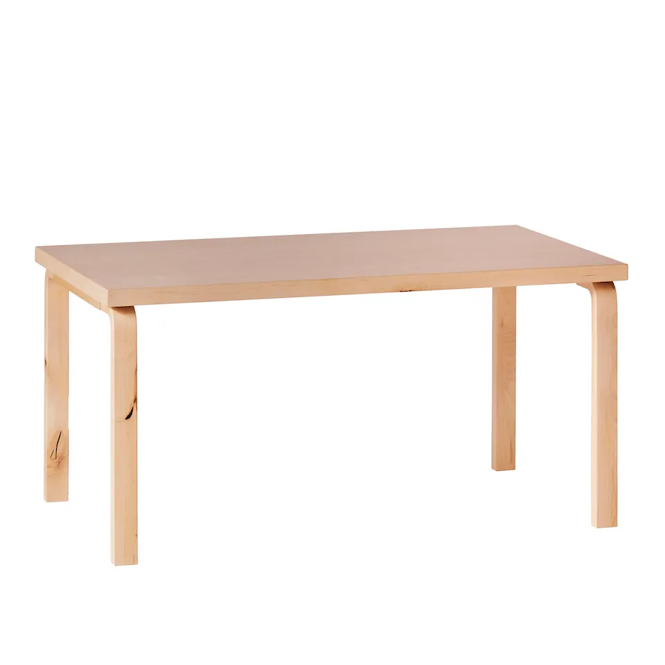 Special Edition of Aalto Table 82A Wild Birch, Signed Formafantasma