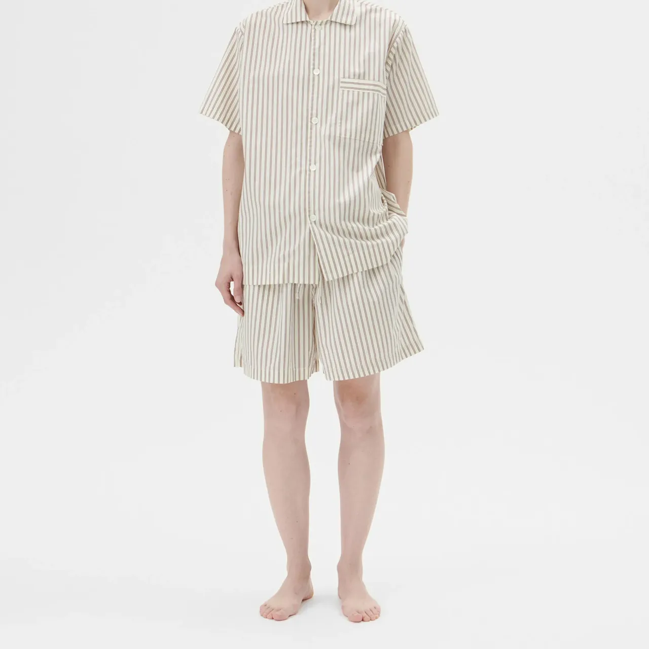 Poplin Pyjamas Shorts Hopper Stripes