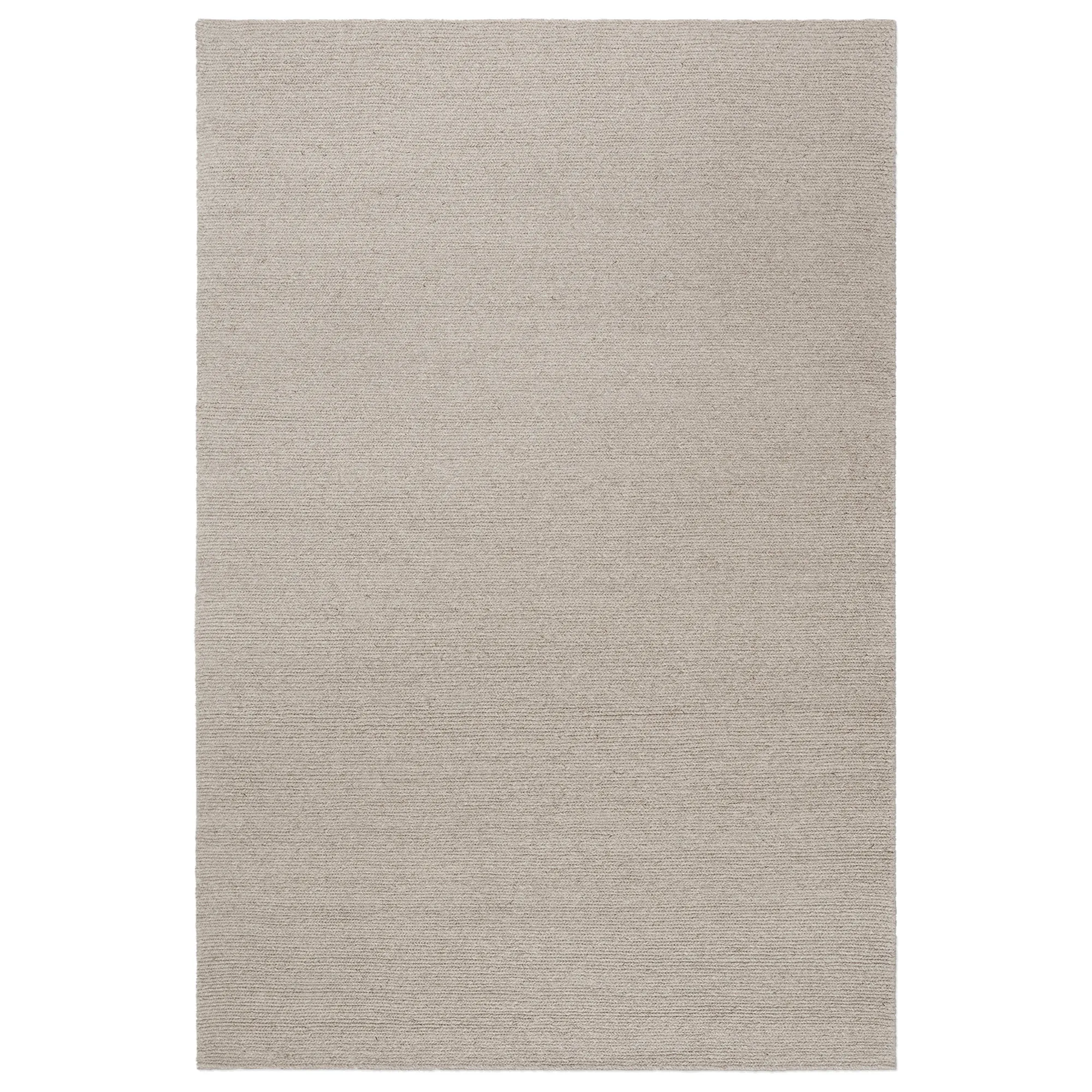 Braid Taupe Mix Wool Rug - 1