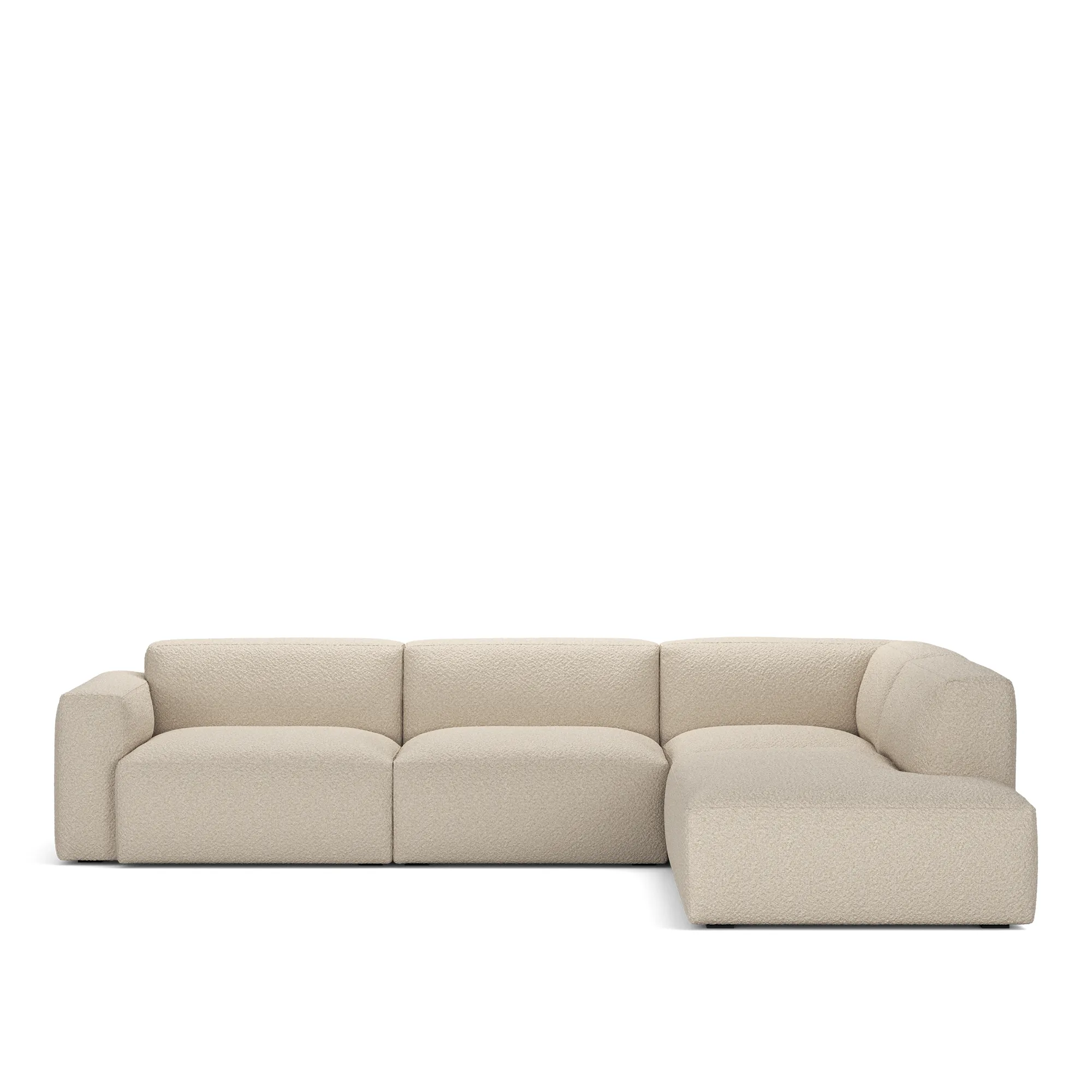 Brick 4-Seater Corner Open End Right - 1