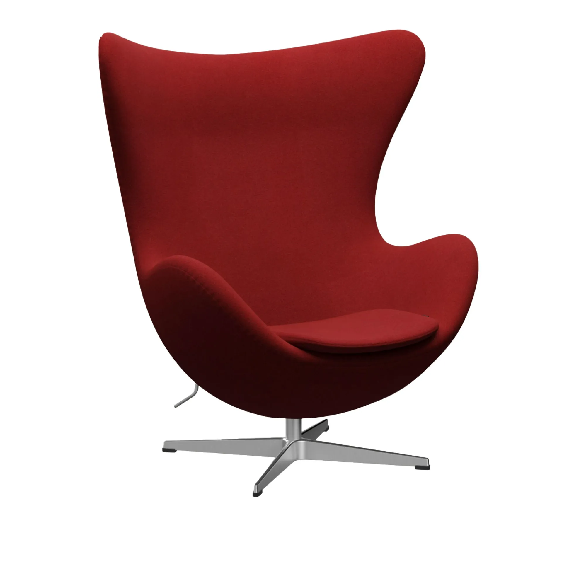 3316 Egg Lounge Chair Satin Polished - 1