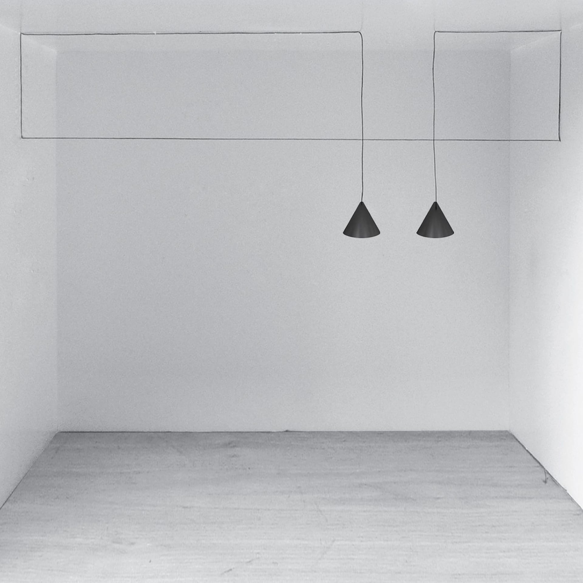 String Light Cone Lamp Complete - Flos - Michael Anastassiades - NO GA