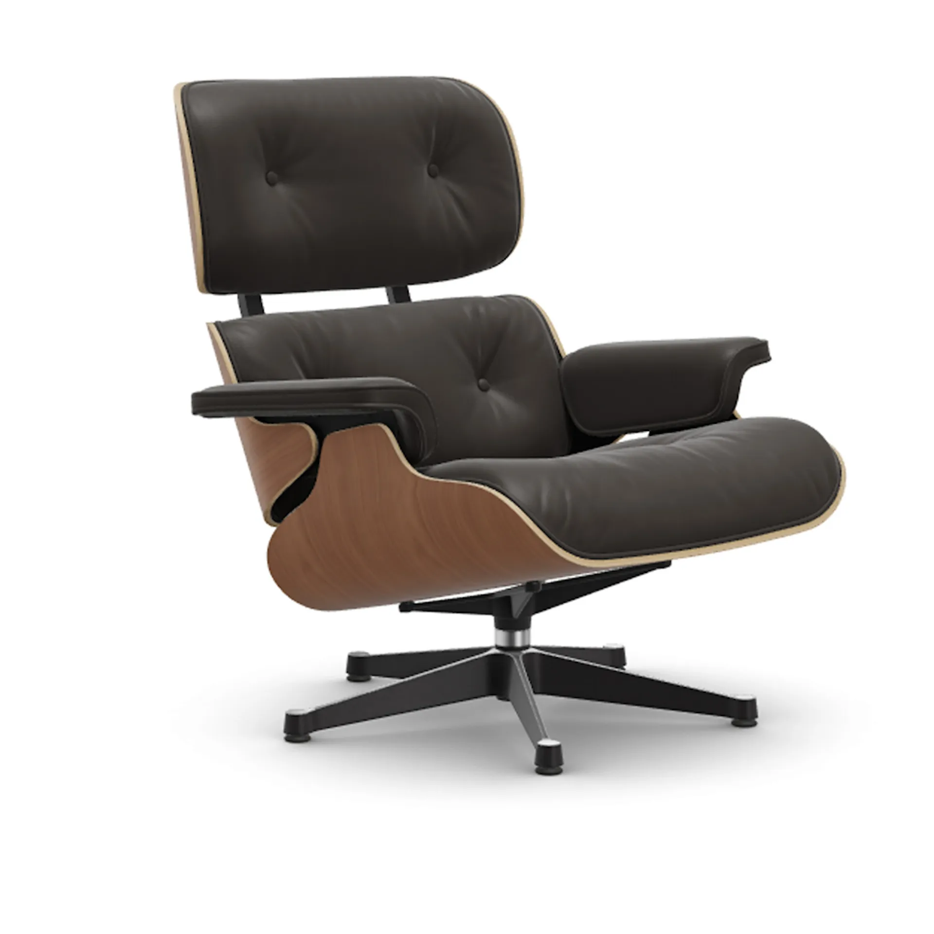 Eames Lounge Chair Cherry Polished/Black - Vitra - Charles & Ray Eames - NO GA