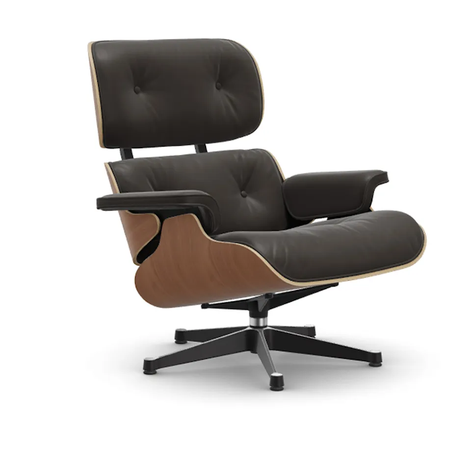 Eames Lounge Chair Cherry Polished/Black