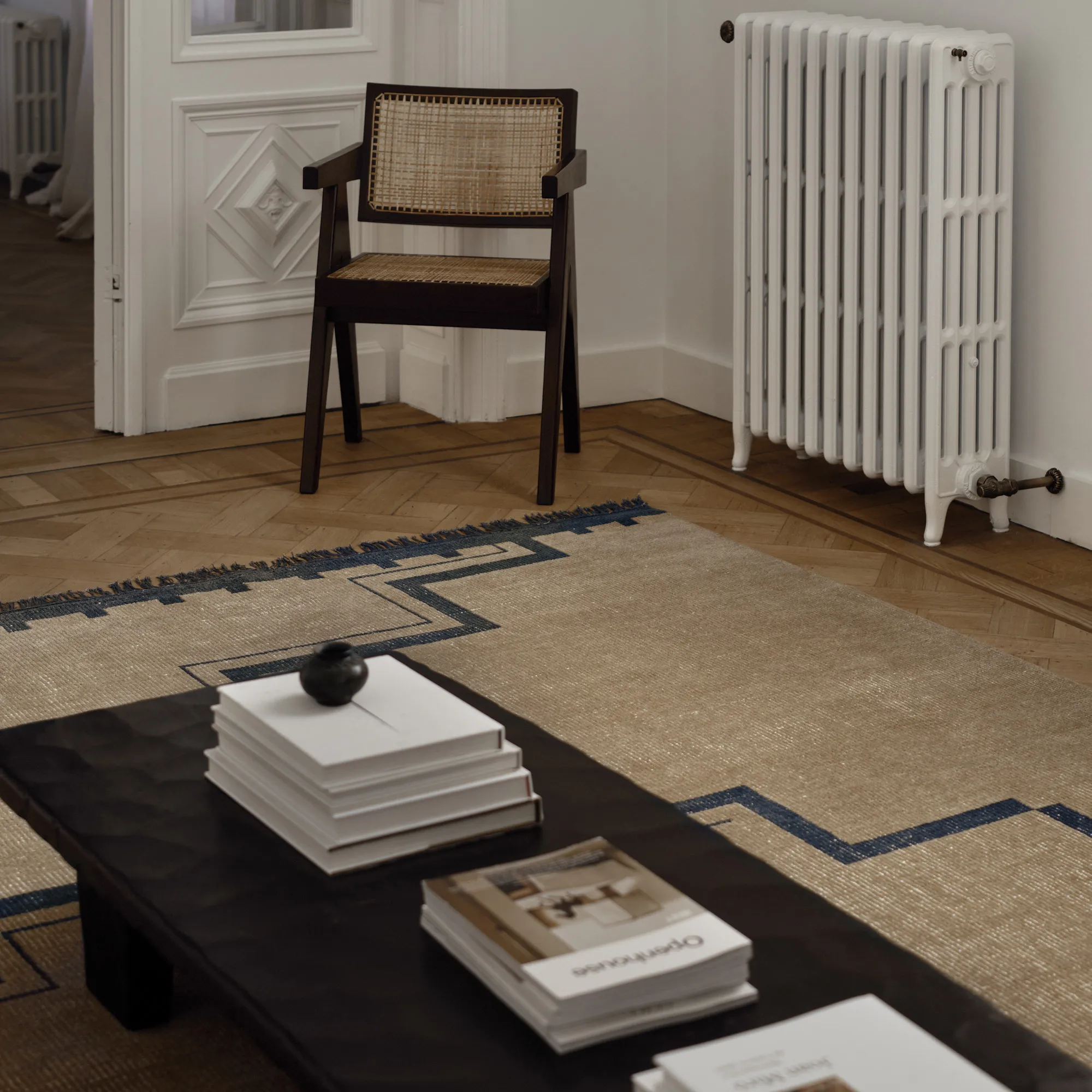 Elder 02 Navy Wool Rug - 9
