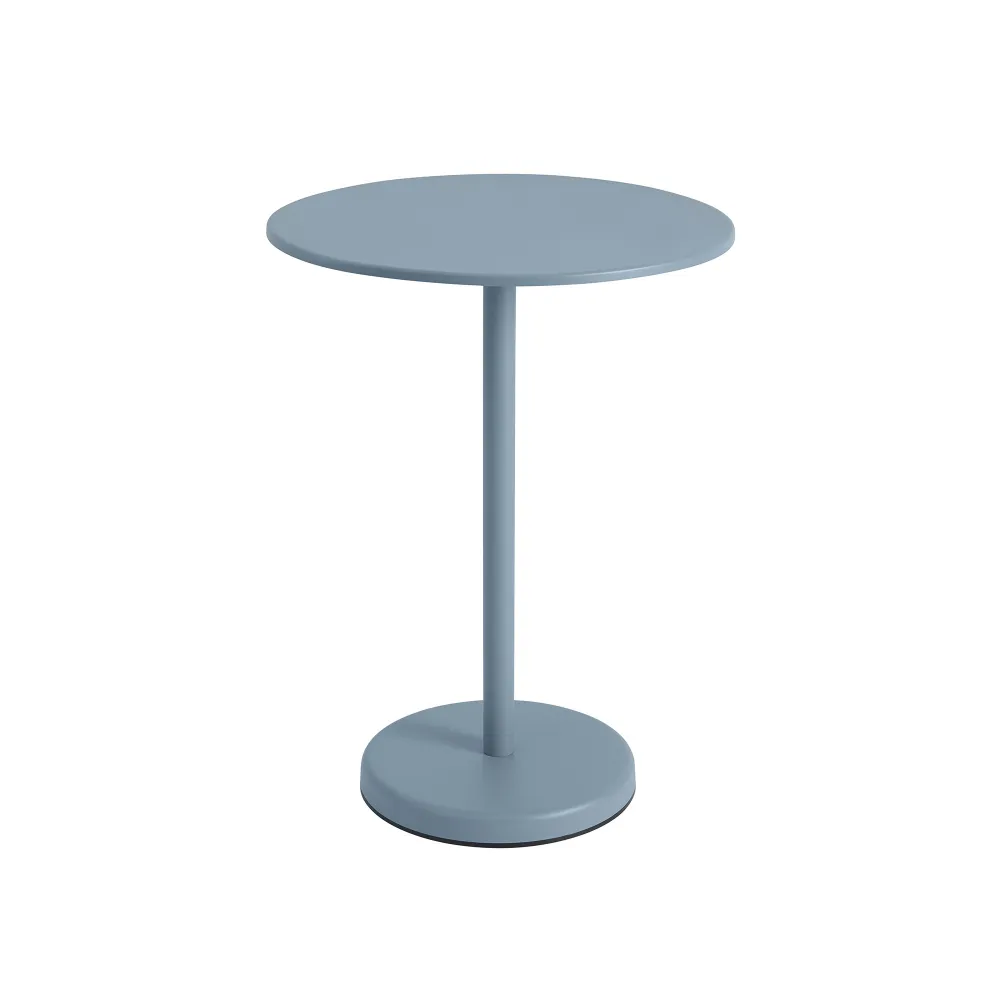 Linear Steel Café Table Ø 70 h - 1