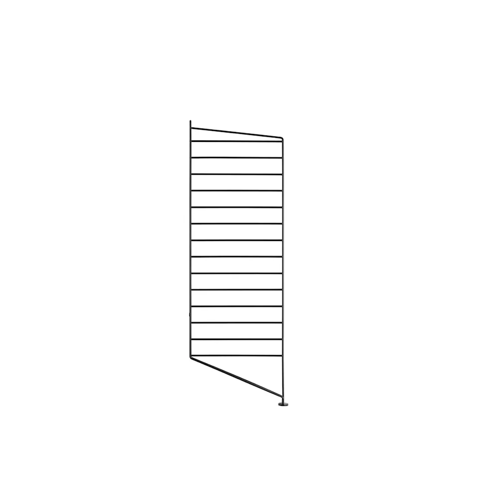 Floor panel 85x30cm 1-pack black