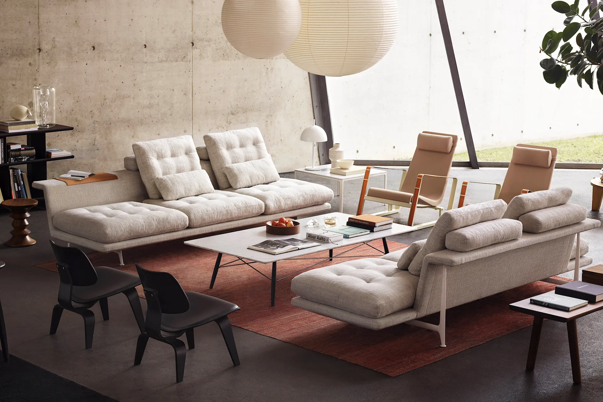 Grand Sofa 3 1/2-Seater Open - Vitra - Antonio Citterio - NO GA