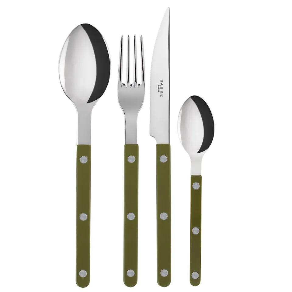 Bistrot Solid Cutlery Set 4 Pieces