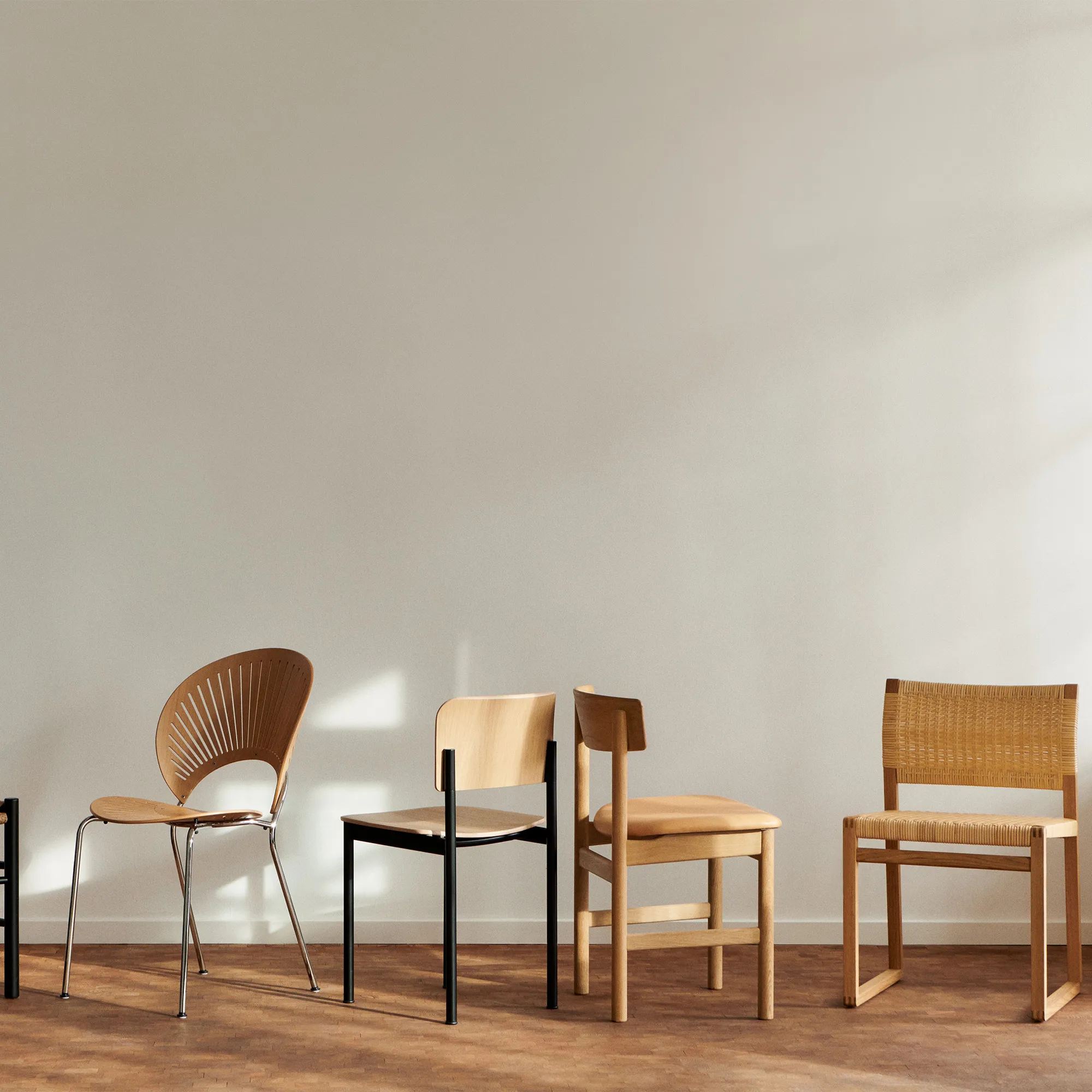 Mogensen 3236 Chair Black Lacquered Oak