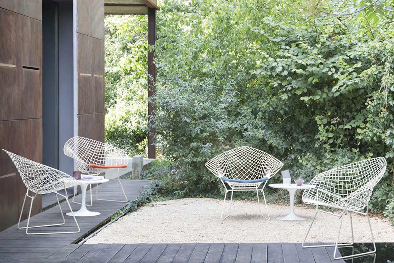 Bertoia Diamond Chair Outdoor