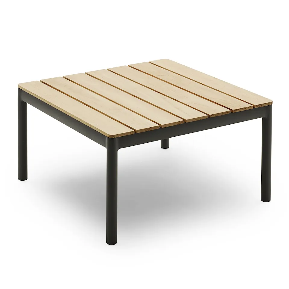 Tradition Table H40,5, Teak, Aluminum / Dark Grey