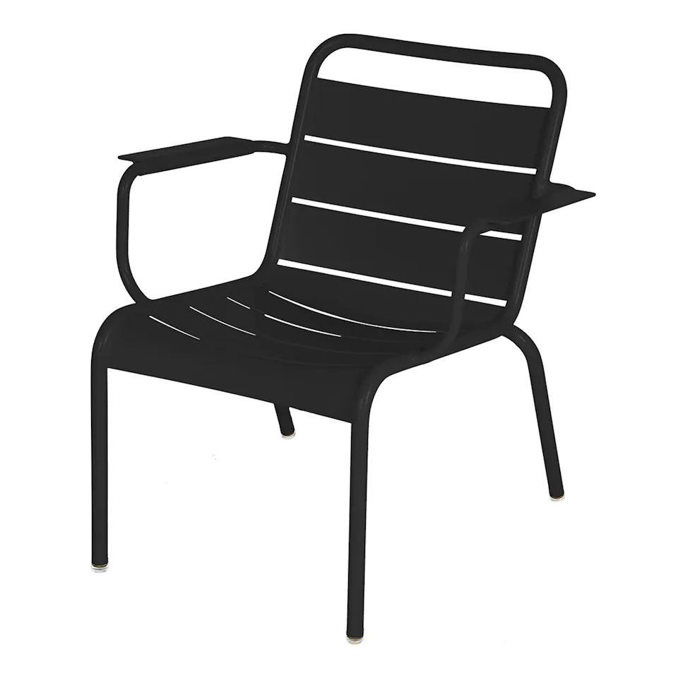 Luxembourg Lounge Armchair Liquorice 42