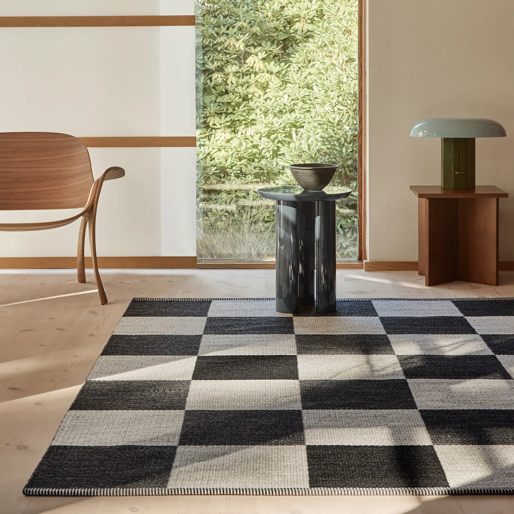 Checkerboard Icon Midnight Black 554 villamatto - 3